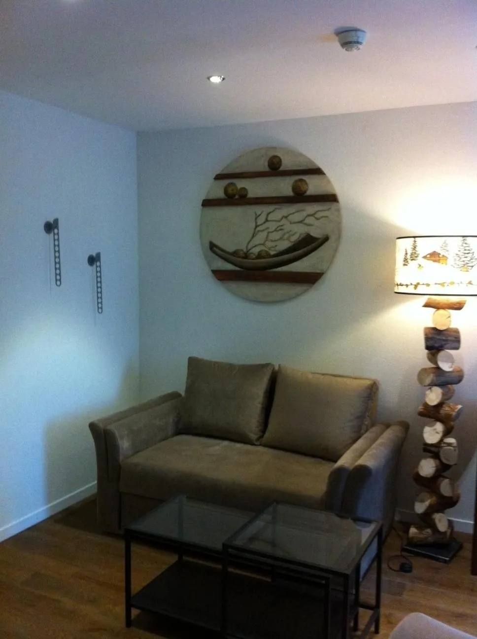 Living room in Hotel de la Lande