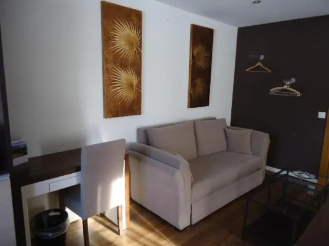 Living room in Hotel de la Lande