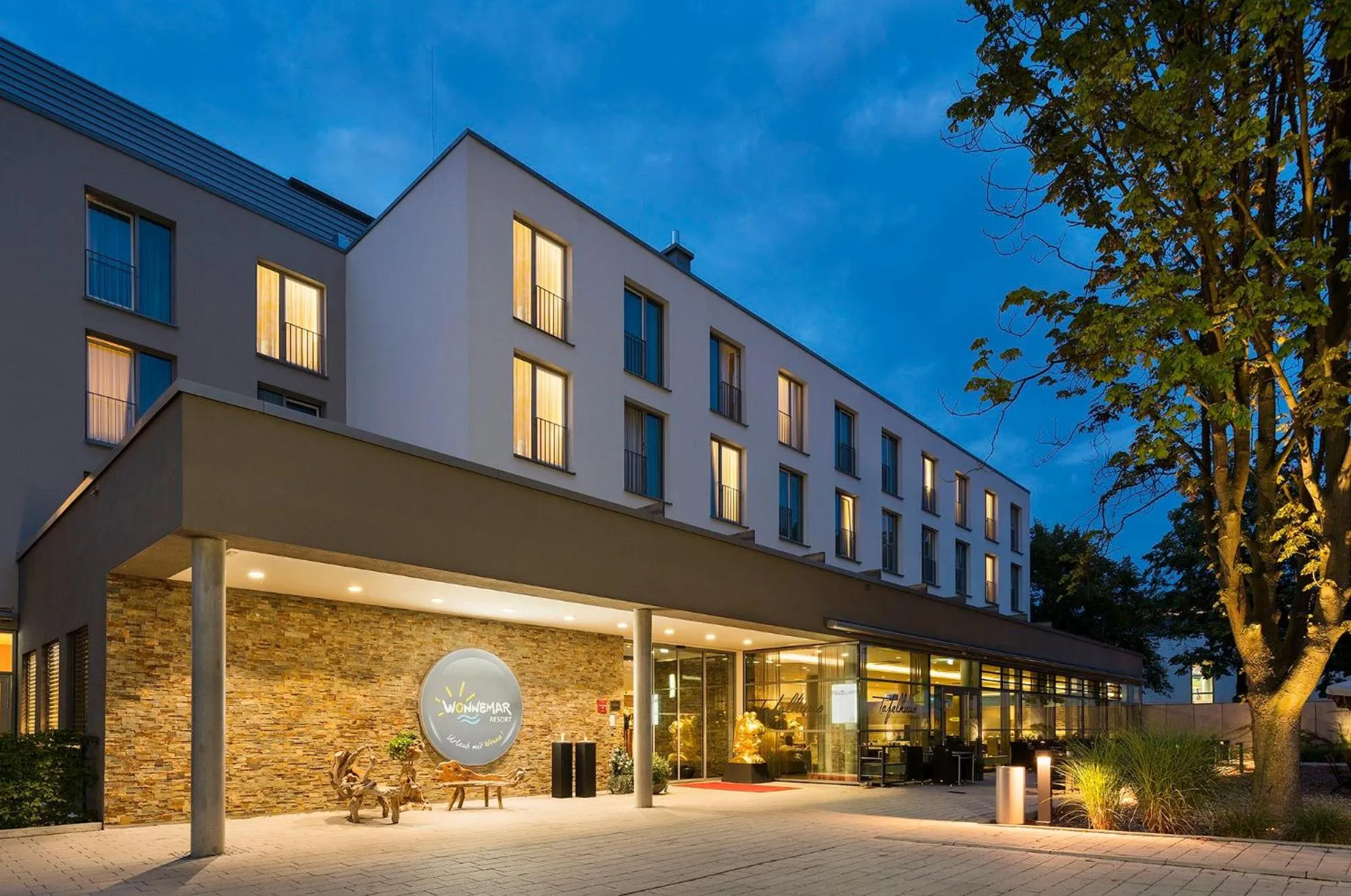 Property building in WONNEMAR Resort-Hotel