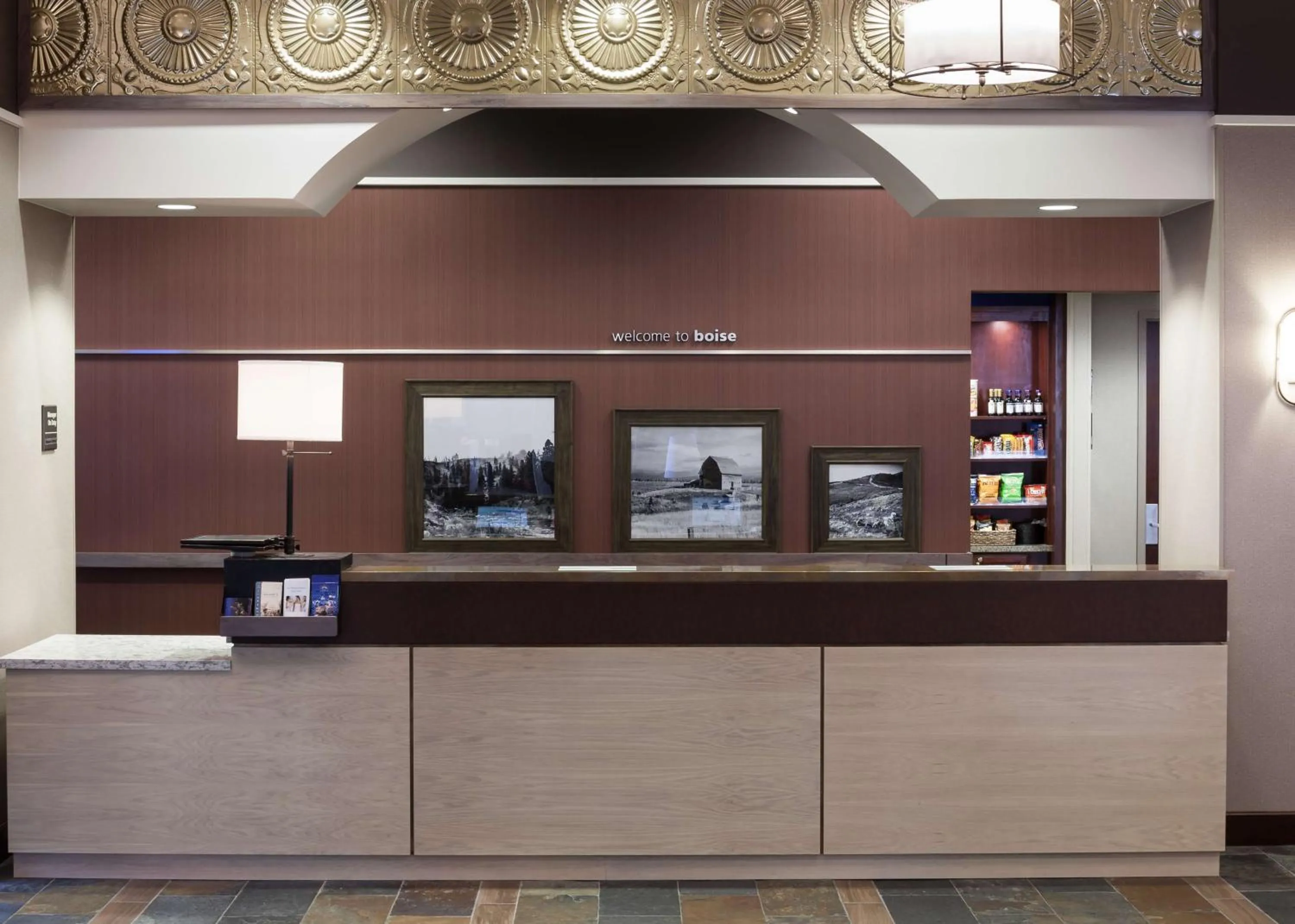 Lobby or reception in Hampton Inn & Suites Boise-Downtown