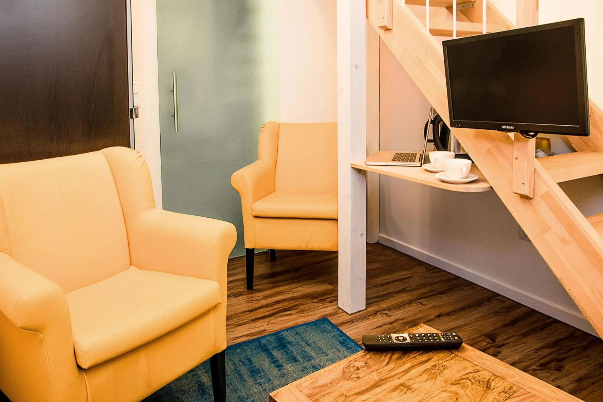 Living room in Hotel SleepInn Volkspark