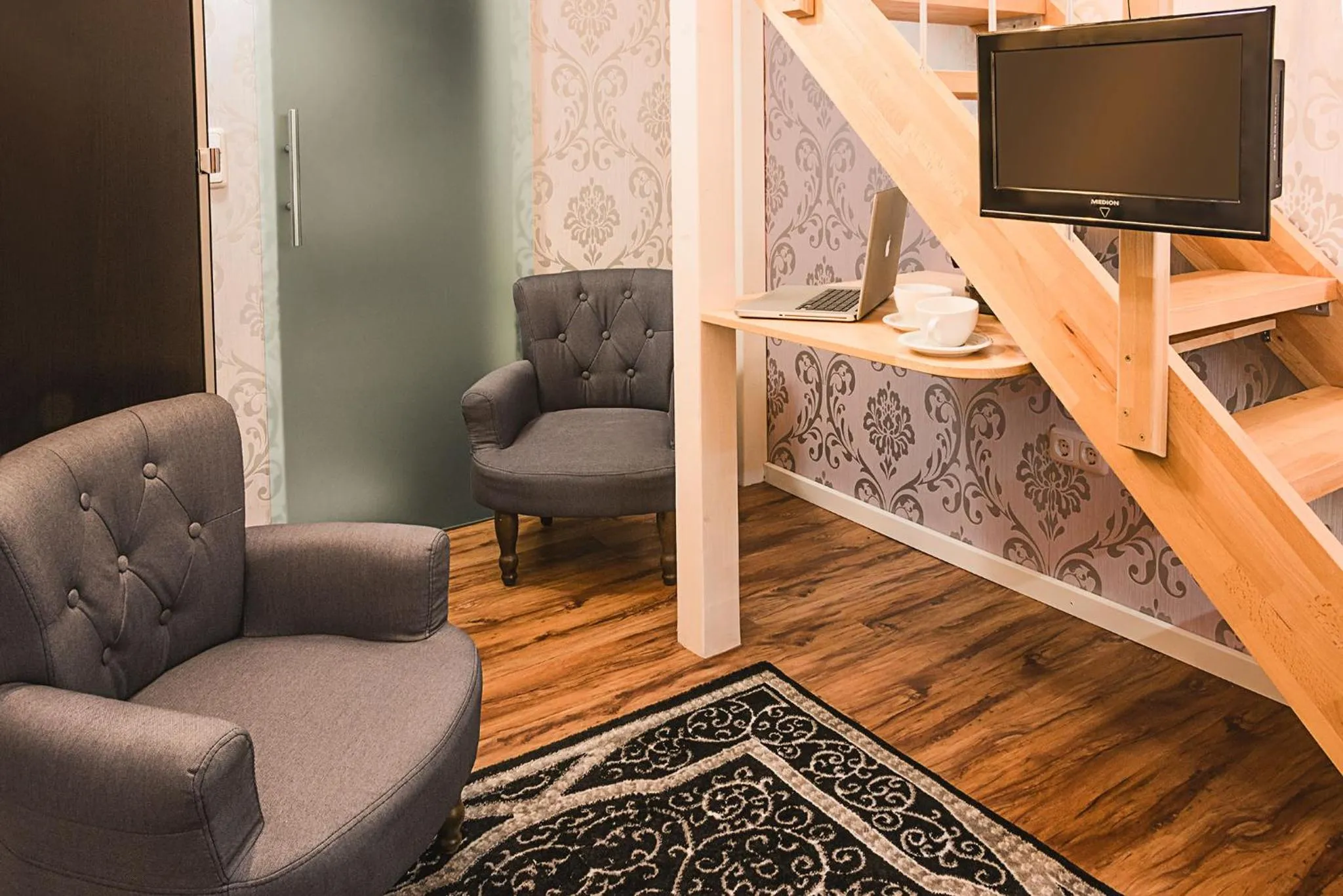 Living room in Hotel SleepInn Volkspark