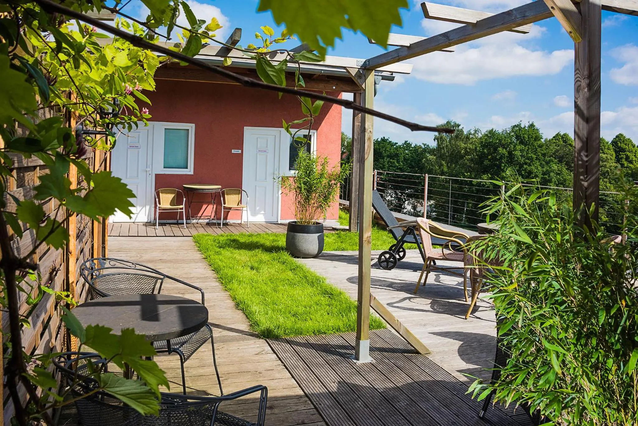Balcony/Terrace in Hotel SleepInn Volkspark