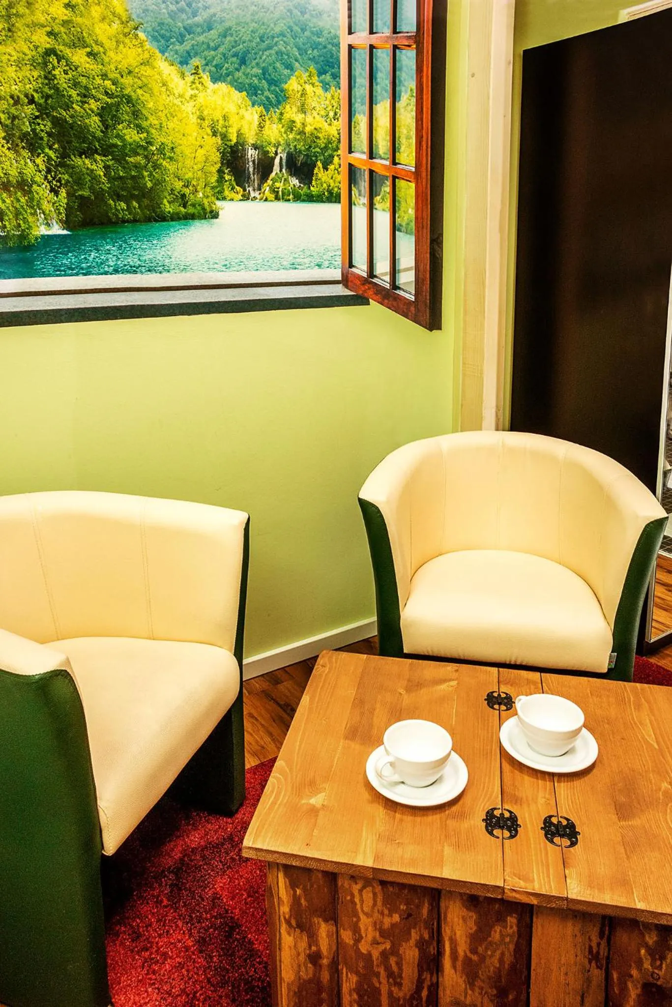 Living room in Hotel SleepInn Volkspark