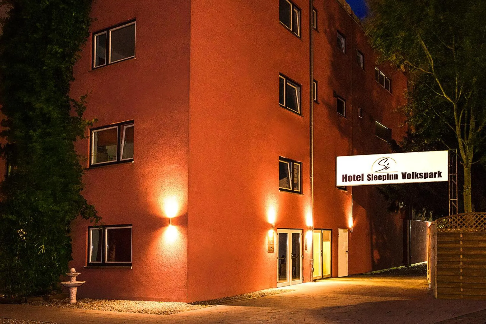 Property building in Hotel SleepInn Volkspark