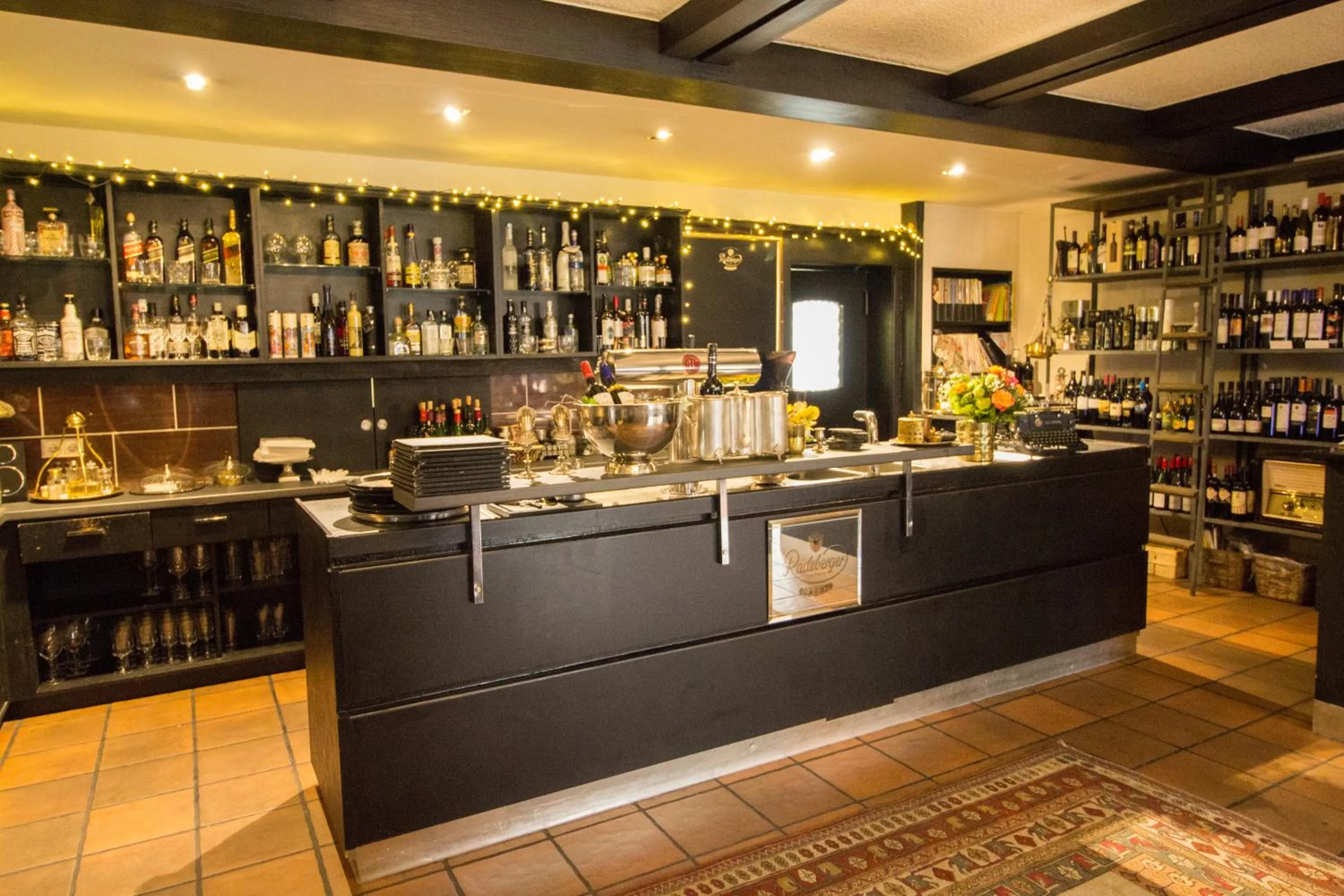 Lounge or bar in Landhotel Wolfschlugen