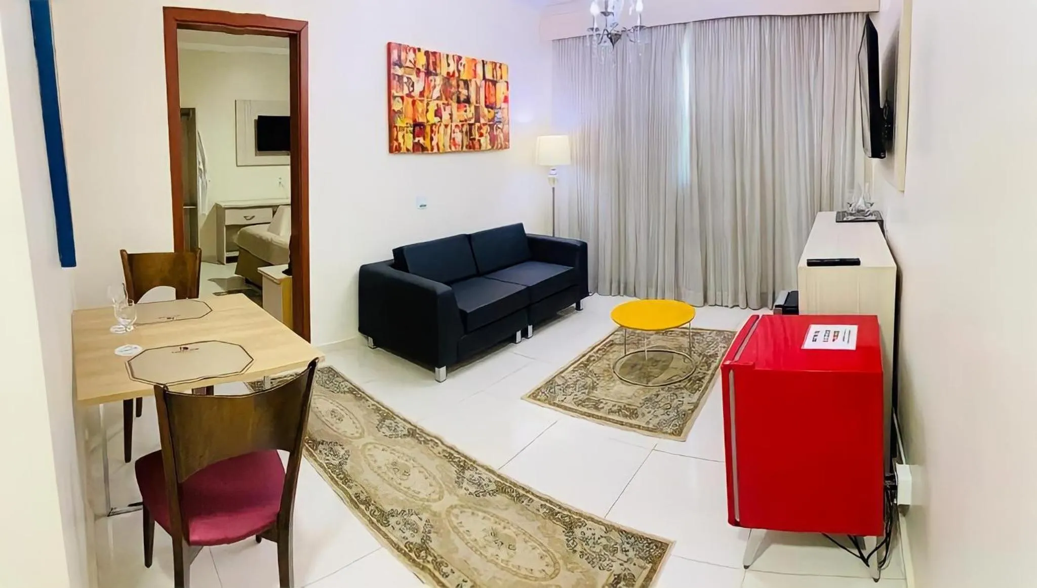 Living room in Hotel Golden Park Sorocaba & Convenções by Nacional Inn