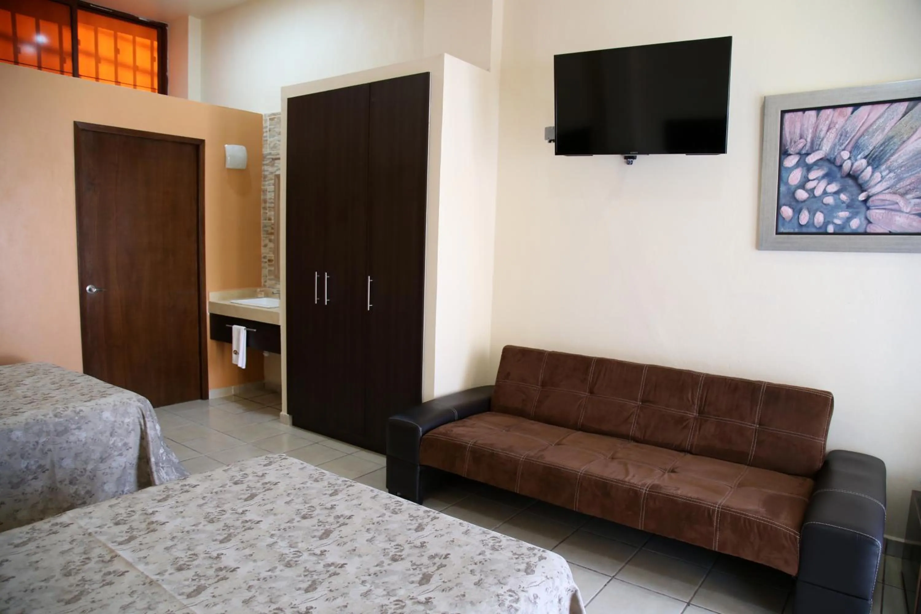 Bed in Hotel Plaza Bernal