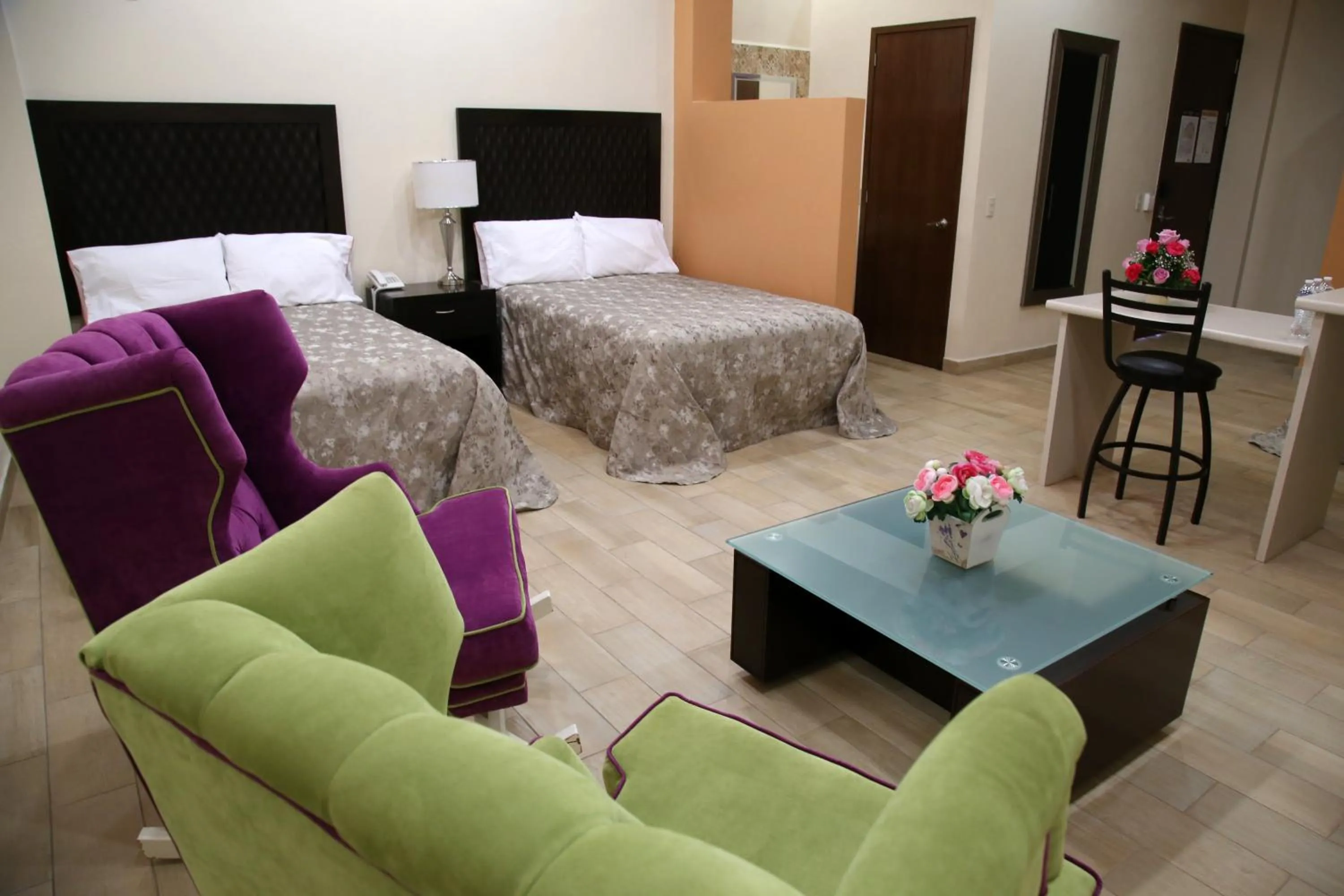 Photo of the whole room, Bed in Hotel Plaza Bernal