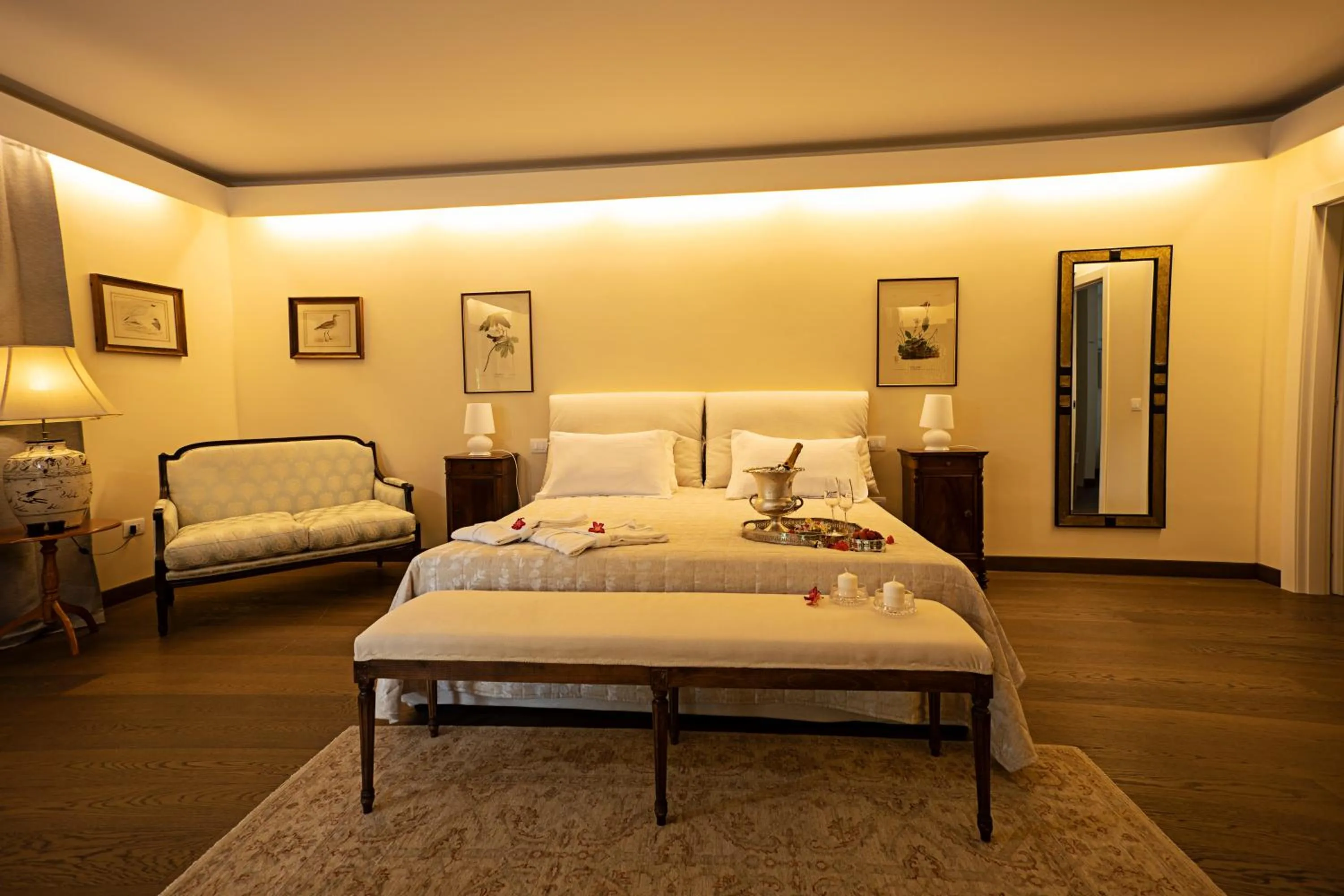 Bed in Beija Flor Exclusive Hotel & Spa