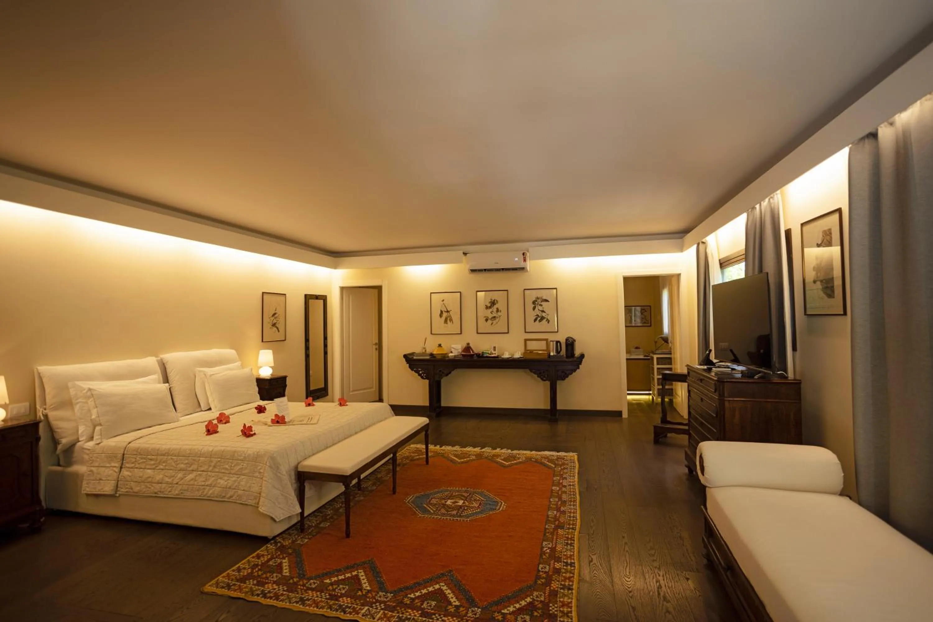 Bed in Beija Flor Exclusive Hotel & Spa