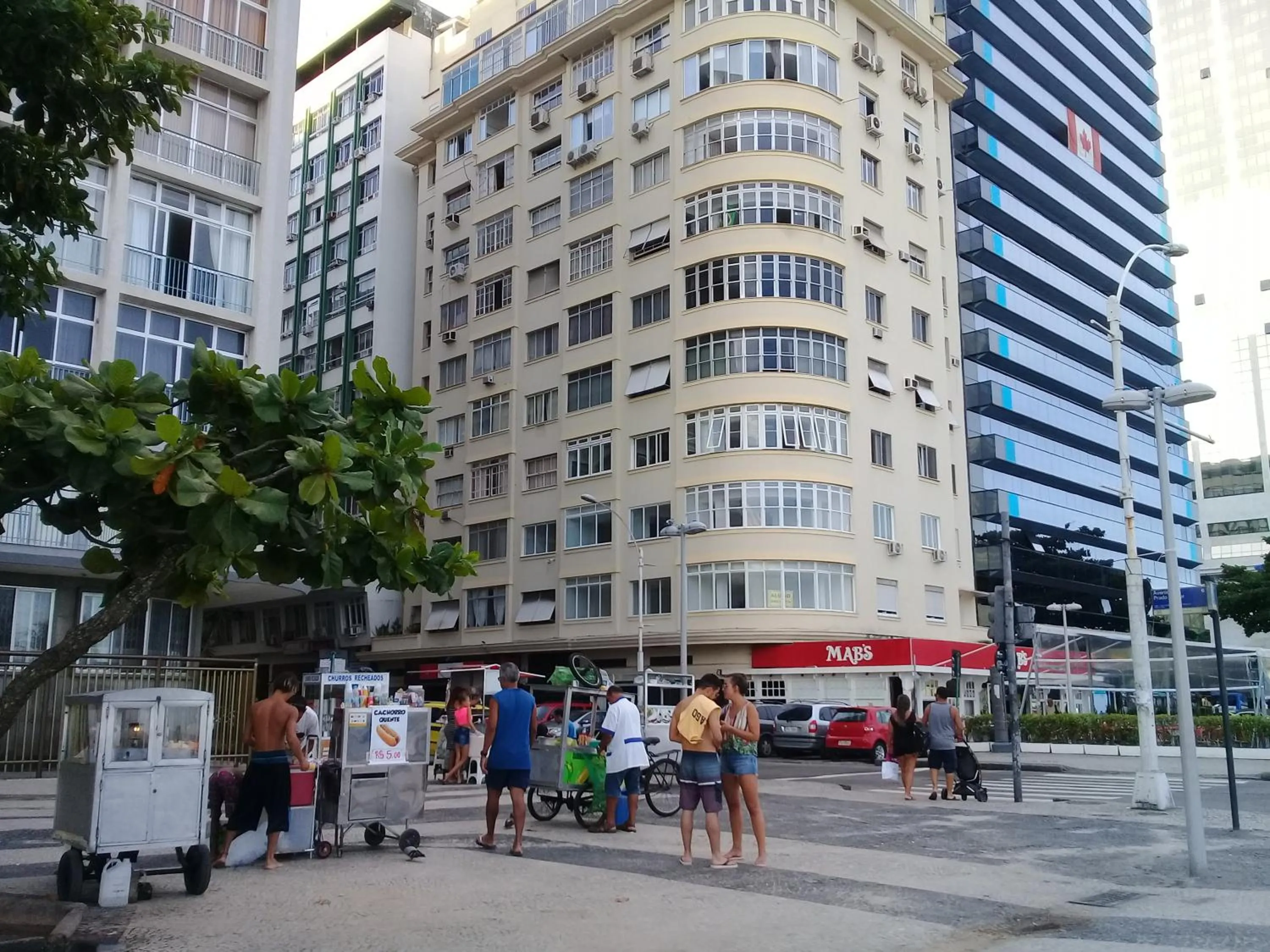 Off site in Copacabana Praia Rio