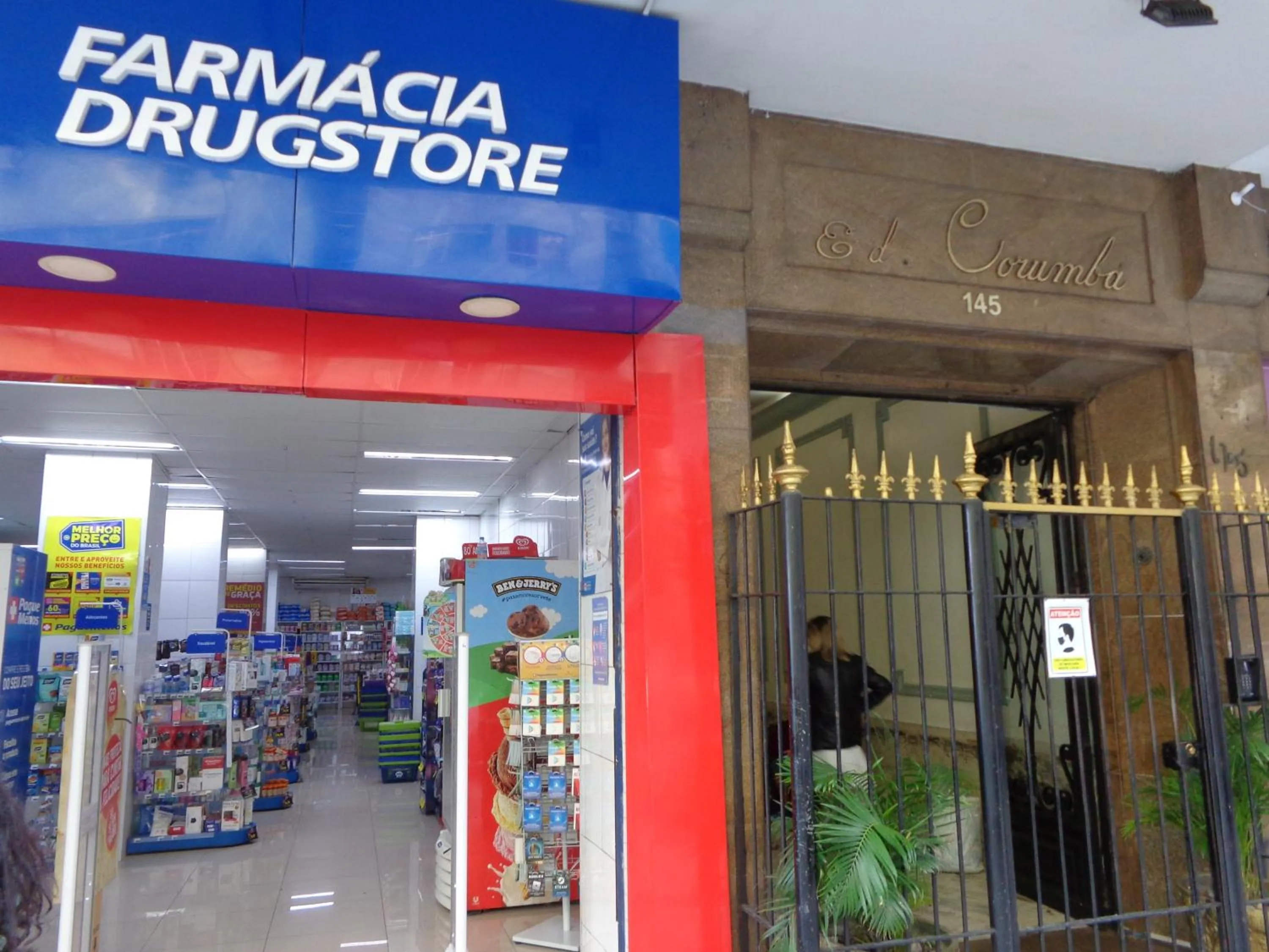 Facade/entrance in Copacabana Praia Rio