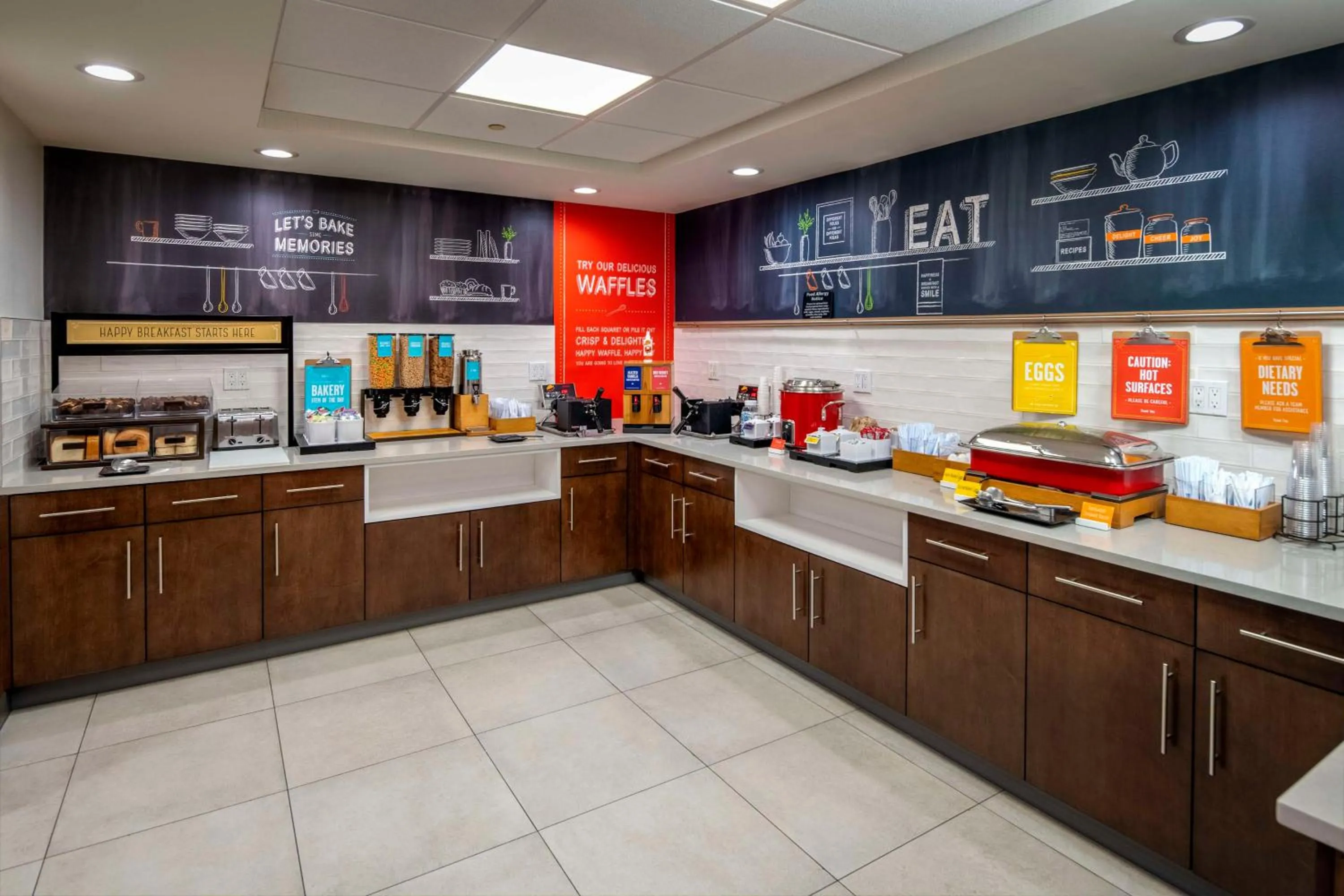 Breakfast in Hampton Inn Long Island/Commack