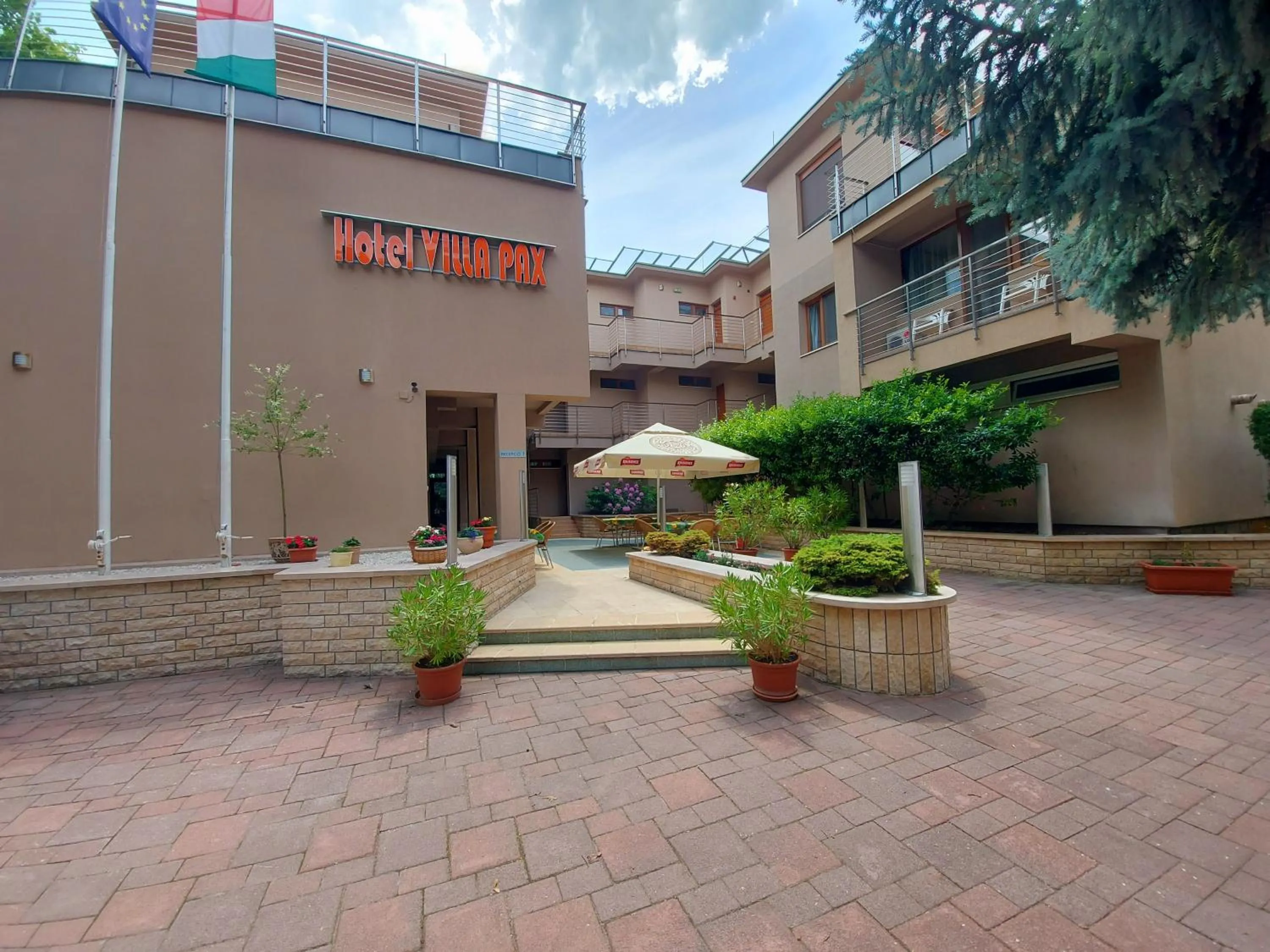 Property building in Hotel Villa Pax
