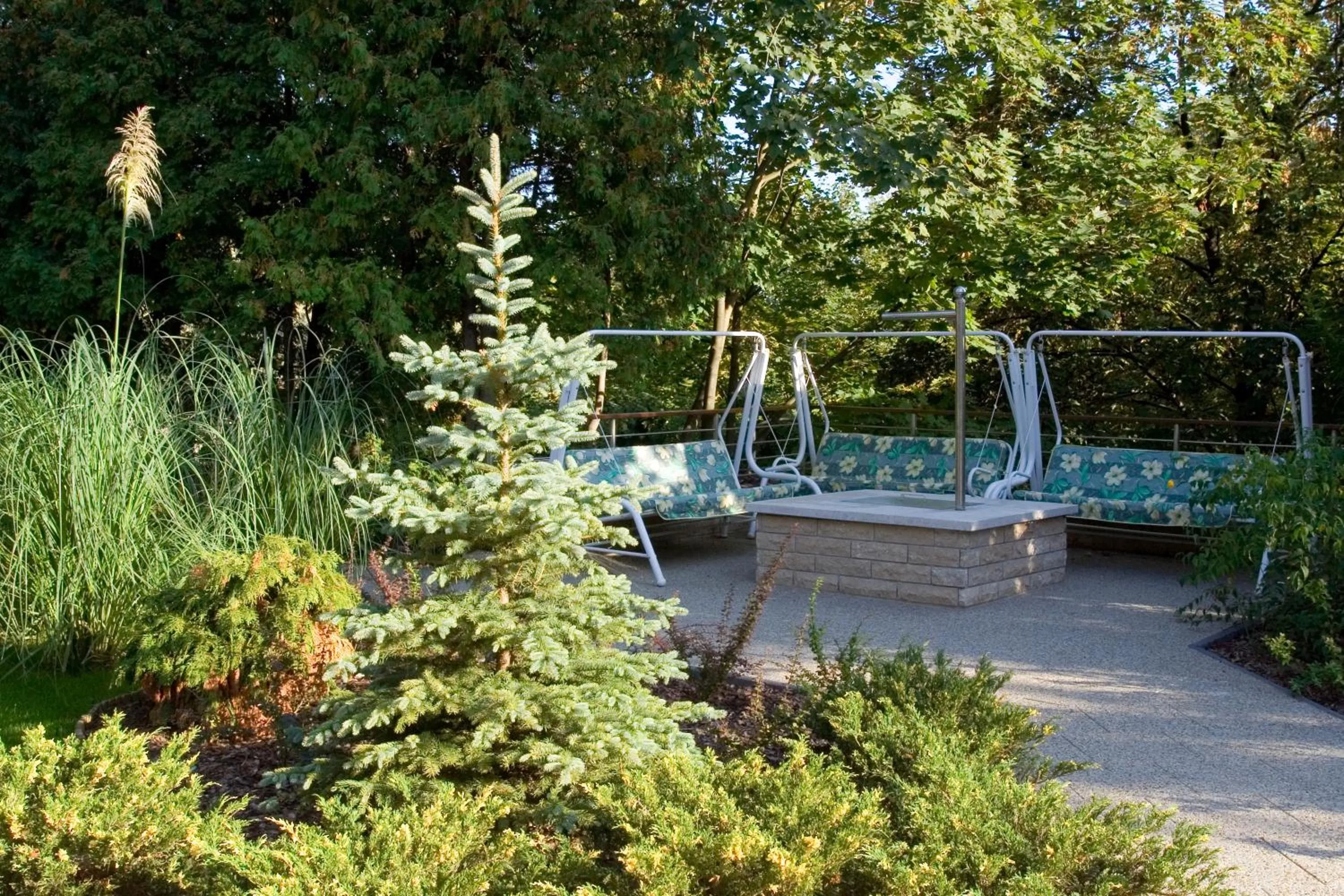 BBQ facilities in Hotel Villa Pax