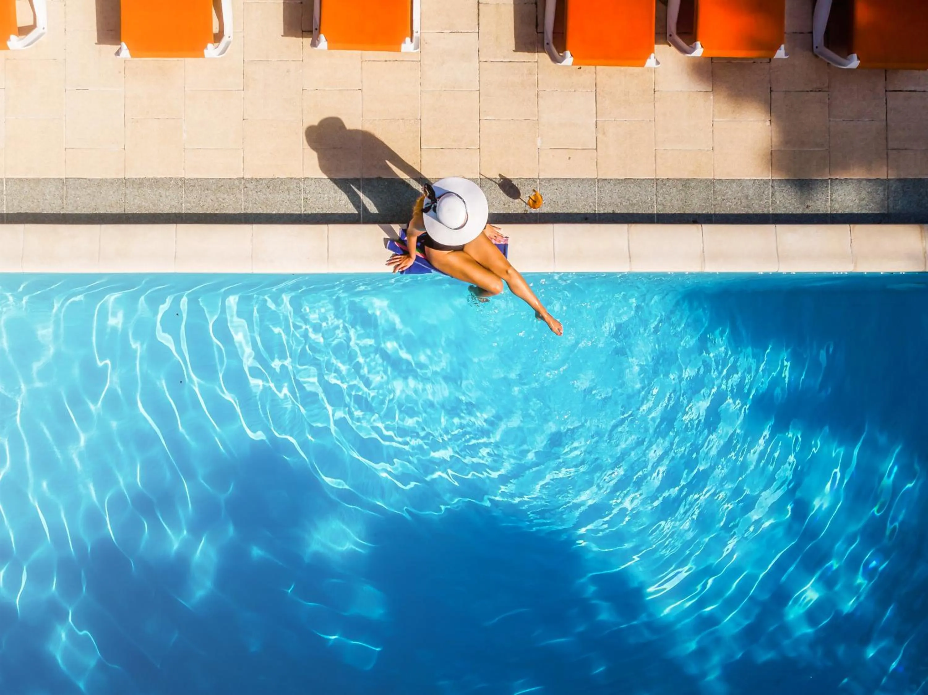 Swimming pool in Hotel Villa Pax