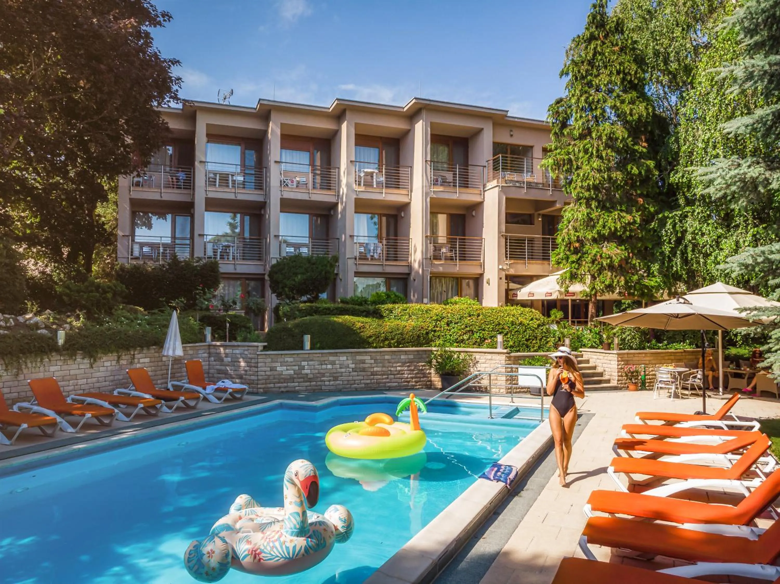 Property building in Hotel Villa Pax