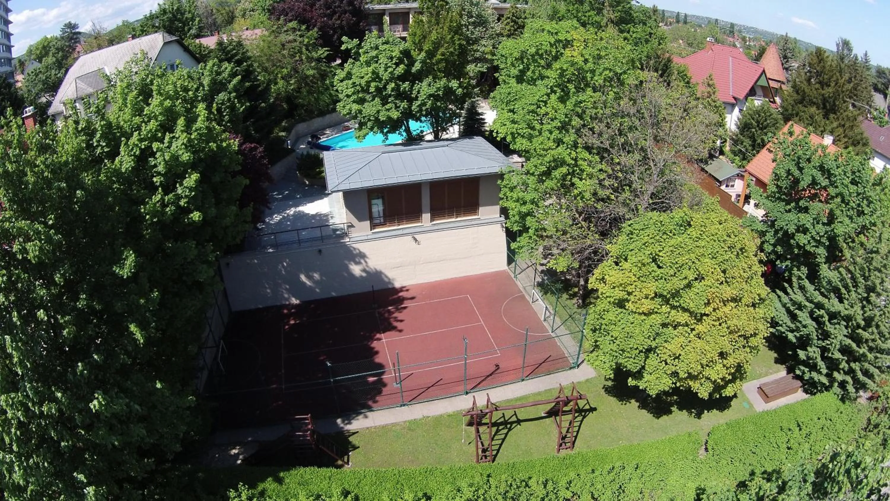 Bird's eye view in Hotel Villa Pax