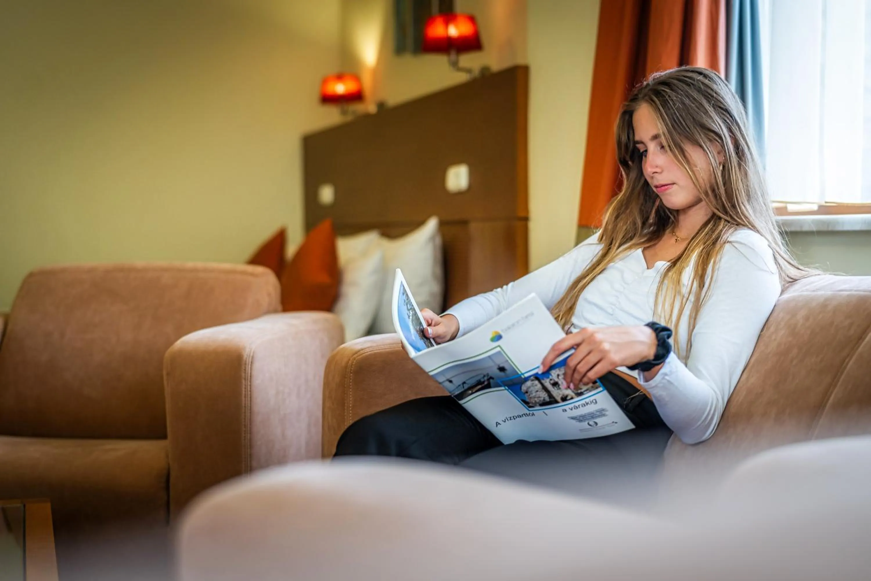 Living room in Hotel Villa Pax