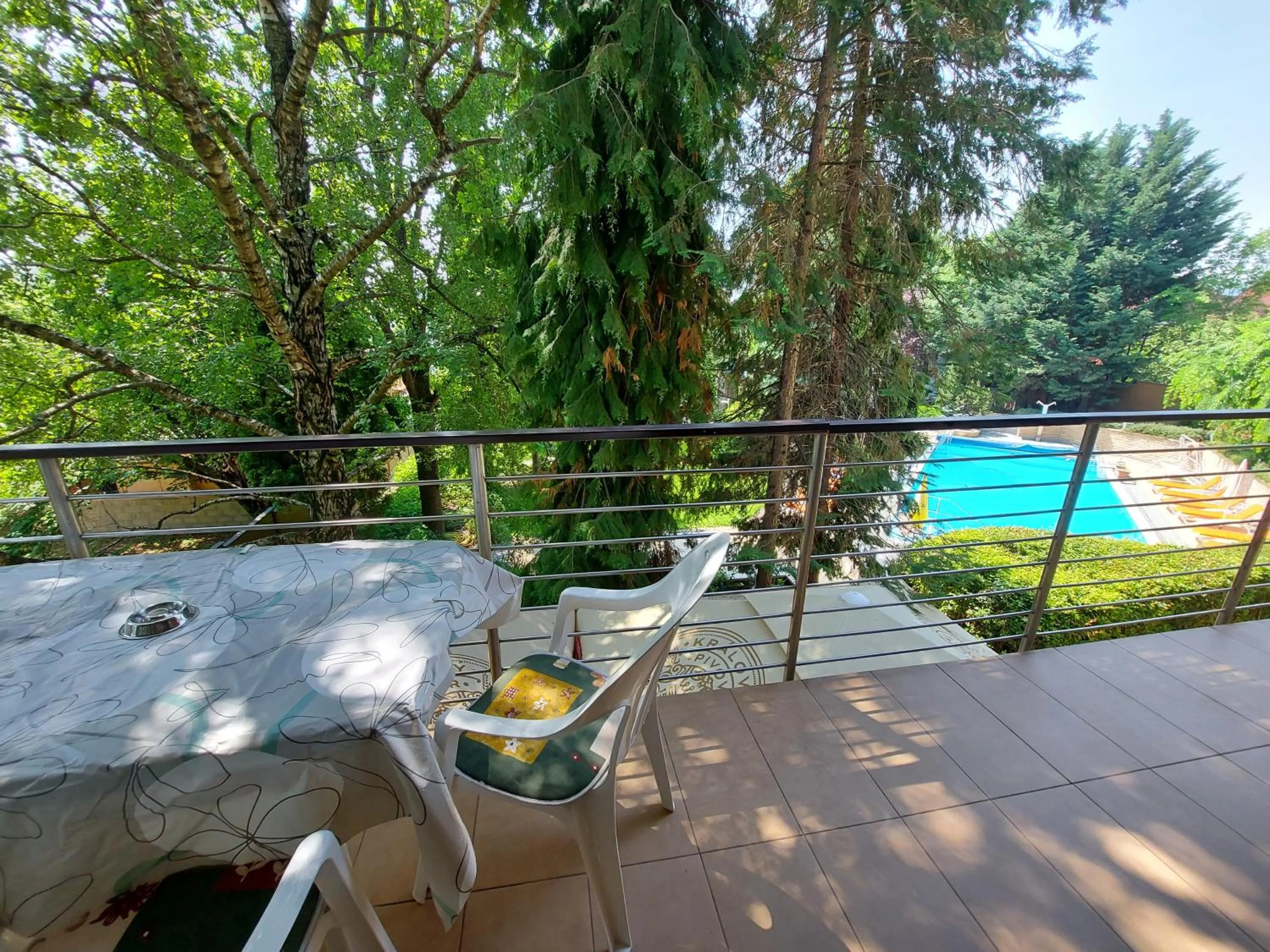 Balcony/Terrace in Hotel Villa Pax