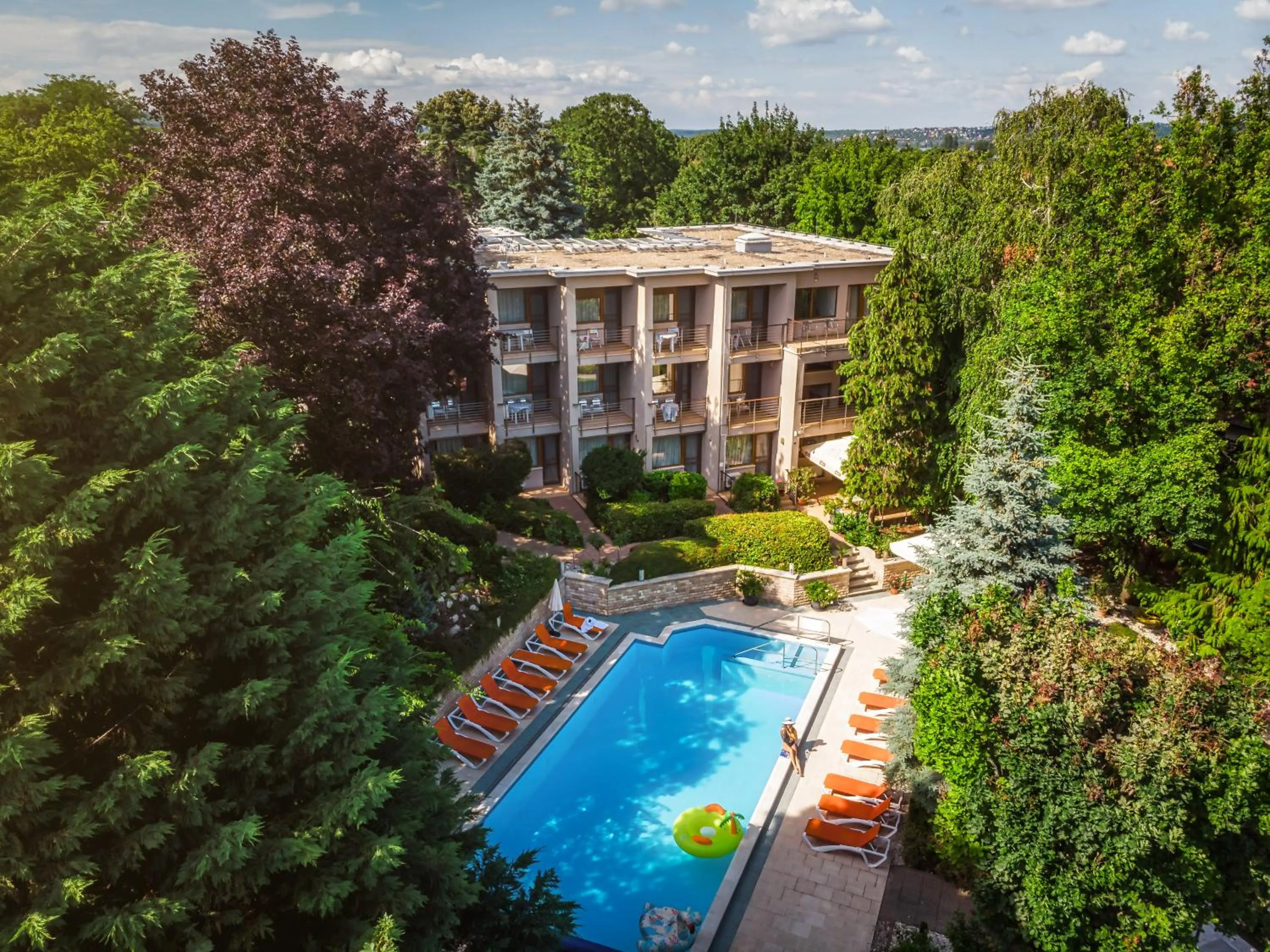 Property building in Hotel Villa Pax