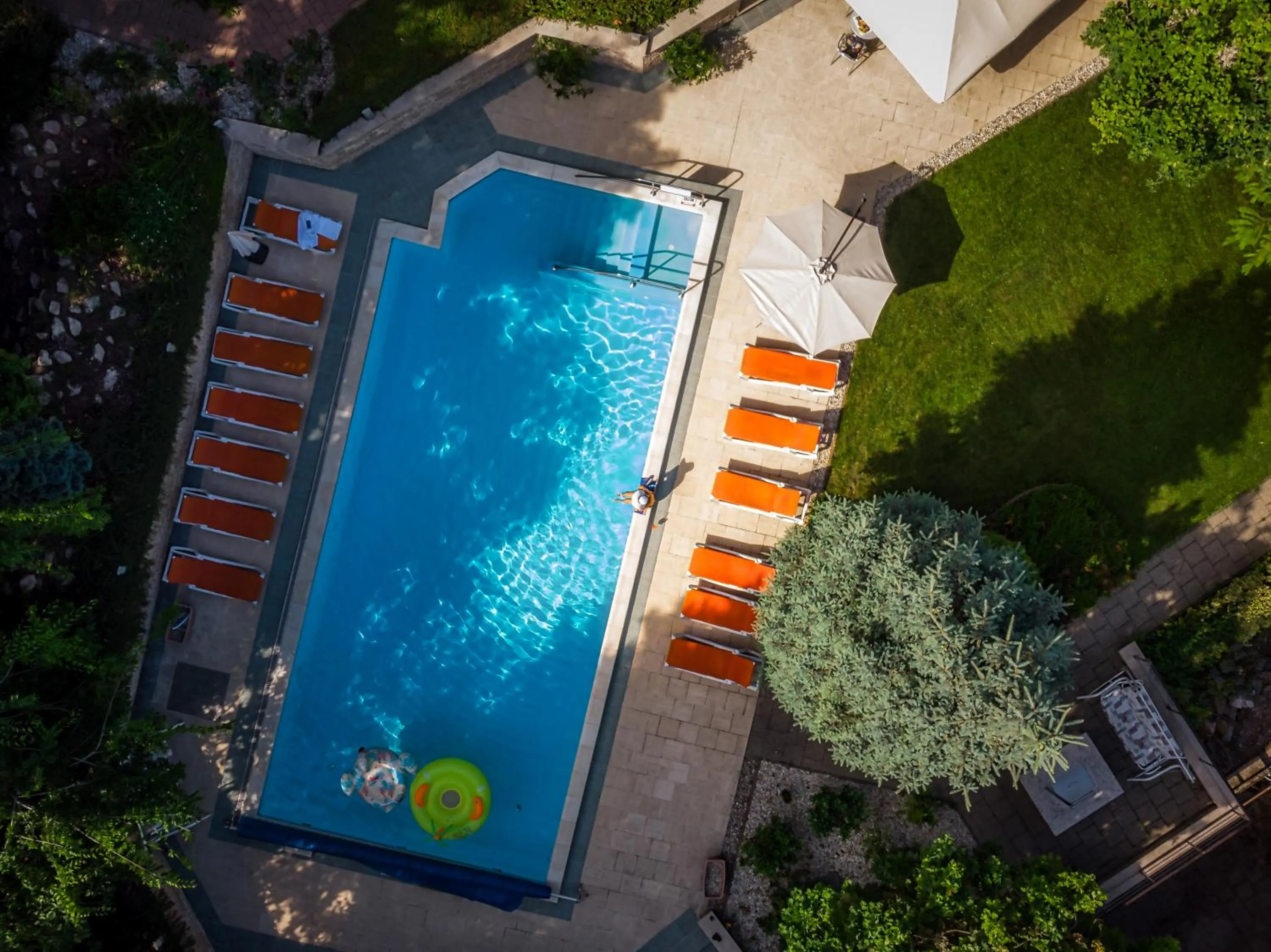 Garden in Hotel Villa Pax