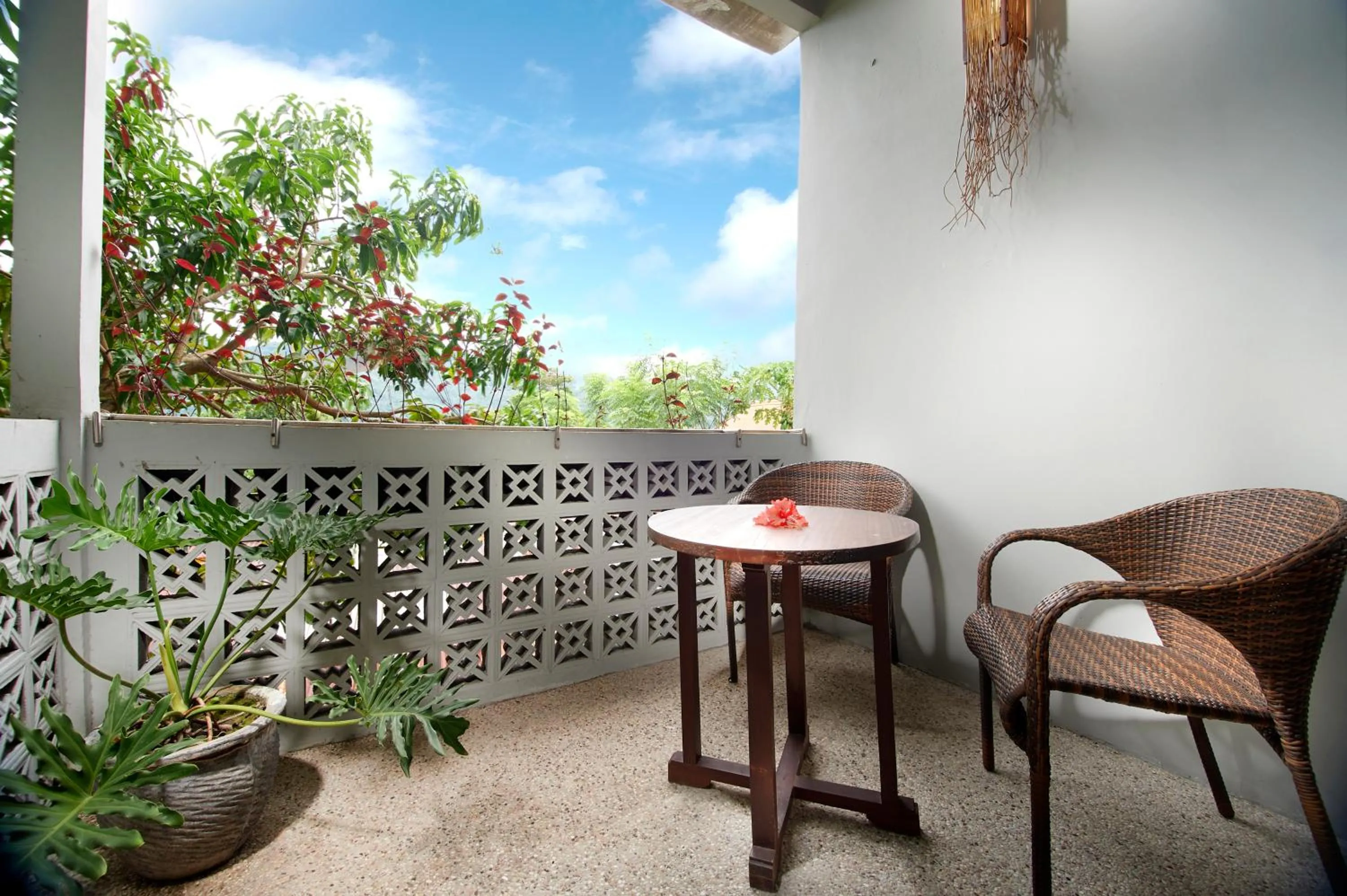 Balcony/Terrace in Cocotinos Lembeh a Boutique Dive Lodge