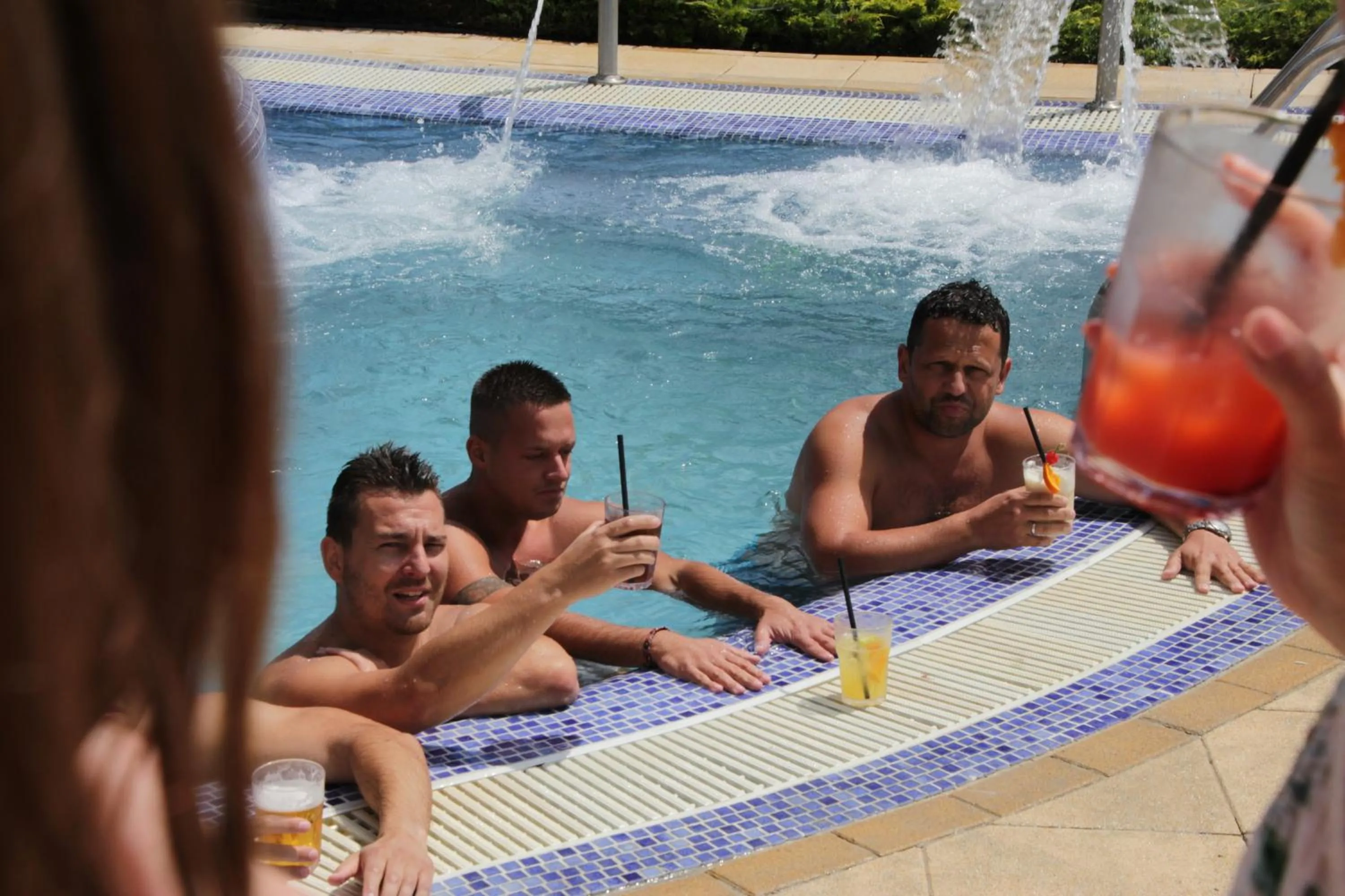 Swimming pool in Tó Wellness Hotel