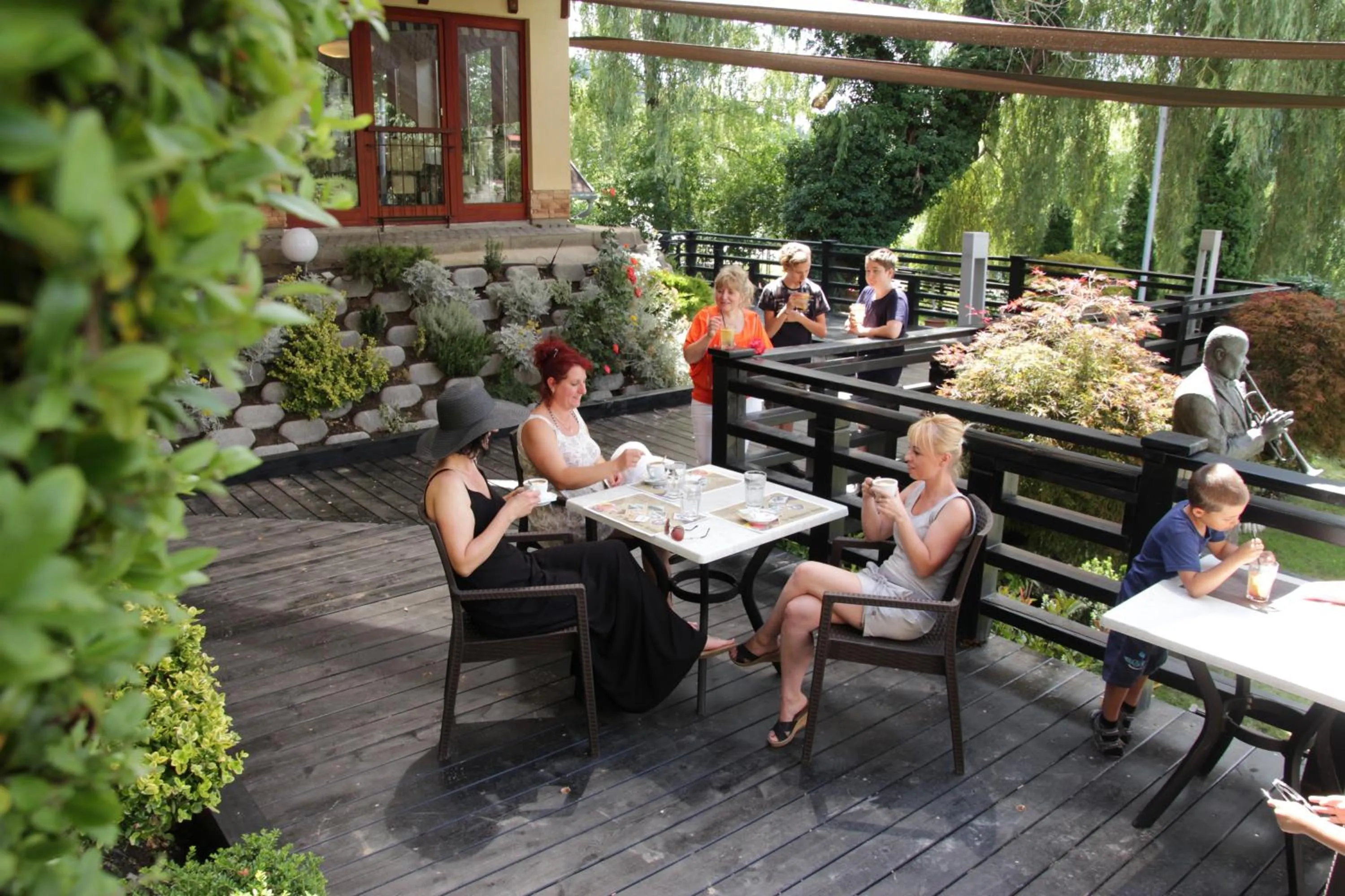 Balcony/Terrace in Tó Wellness Hotel