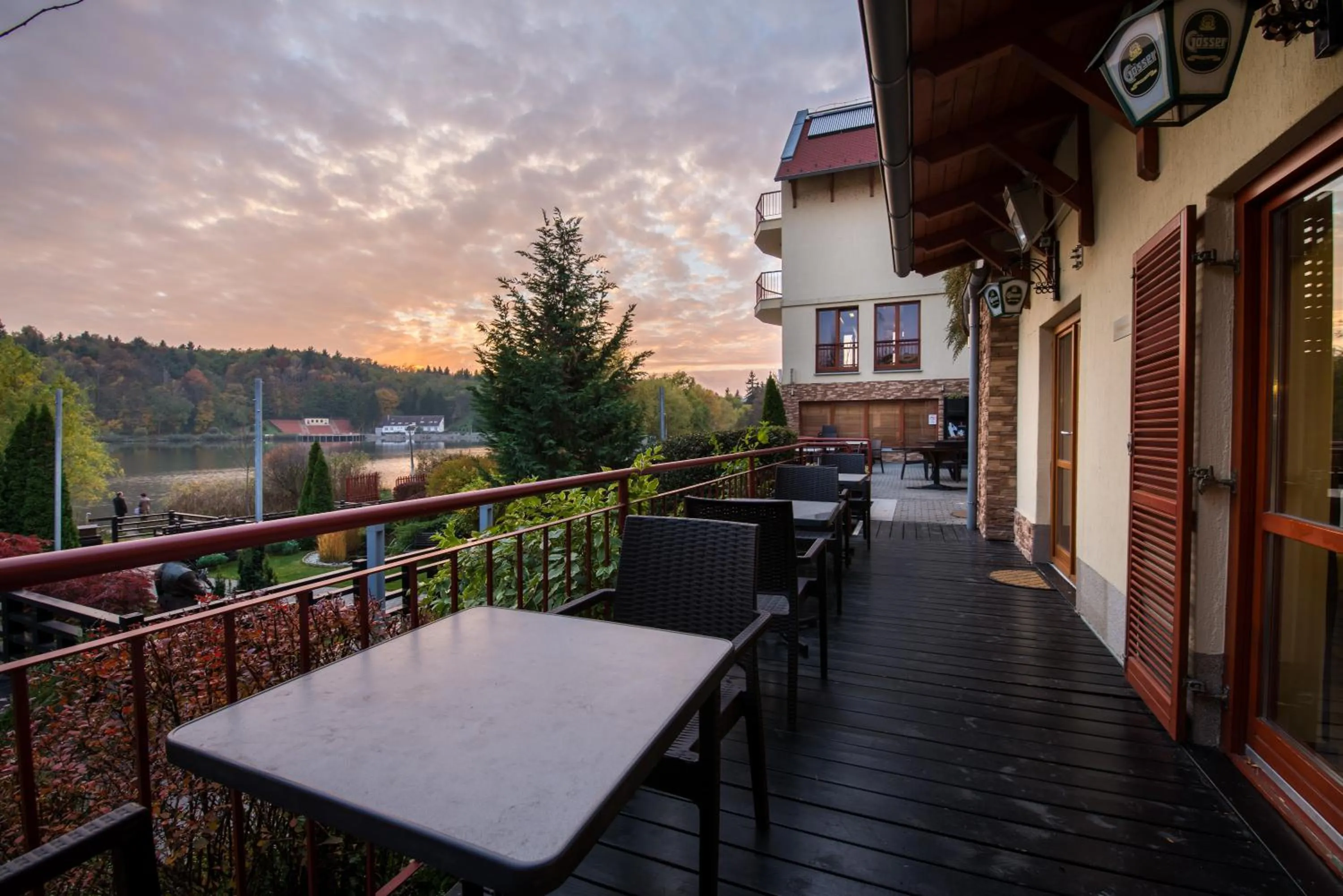 Balcony/Terrace in Tó Wellness Hotel