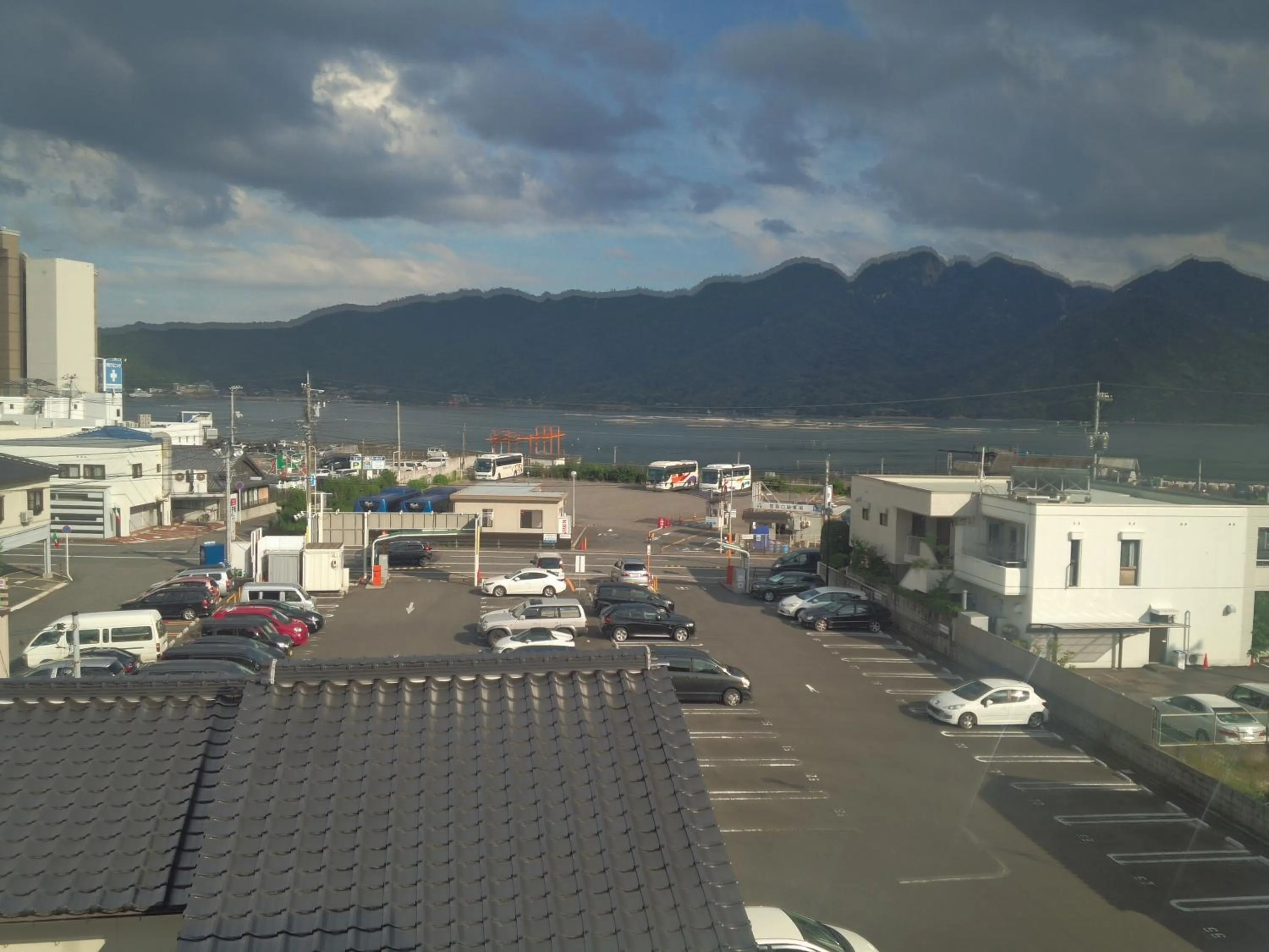 Sunset in Simple Stay Miyajima