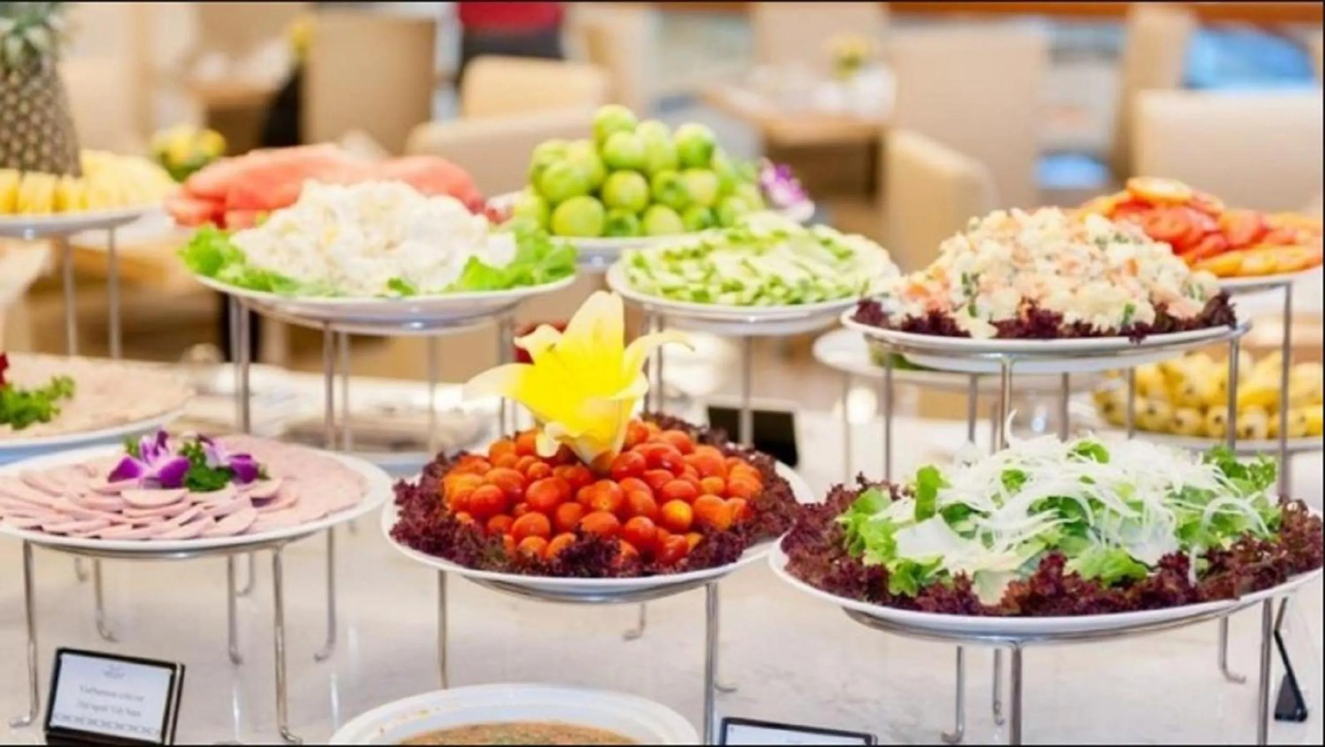 Food in Muong Thanh Luxury Vientiane Hotel