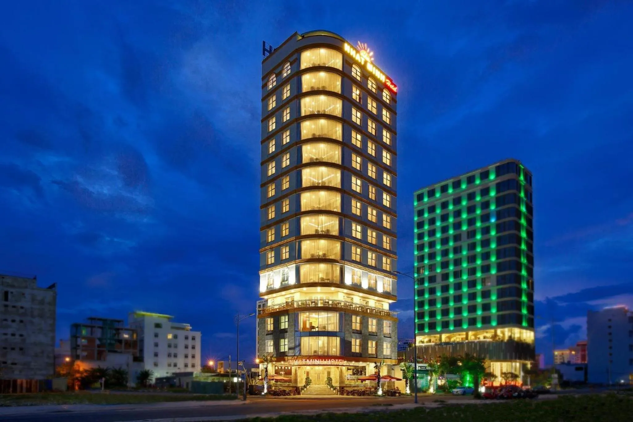Property building in Nhat Minh Hotel and Apartment