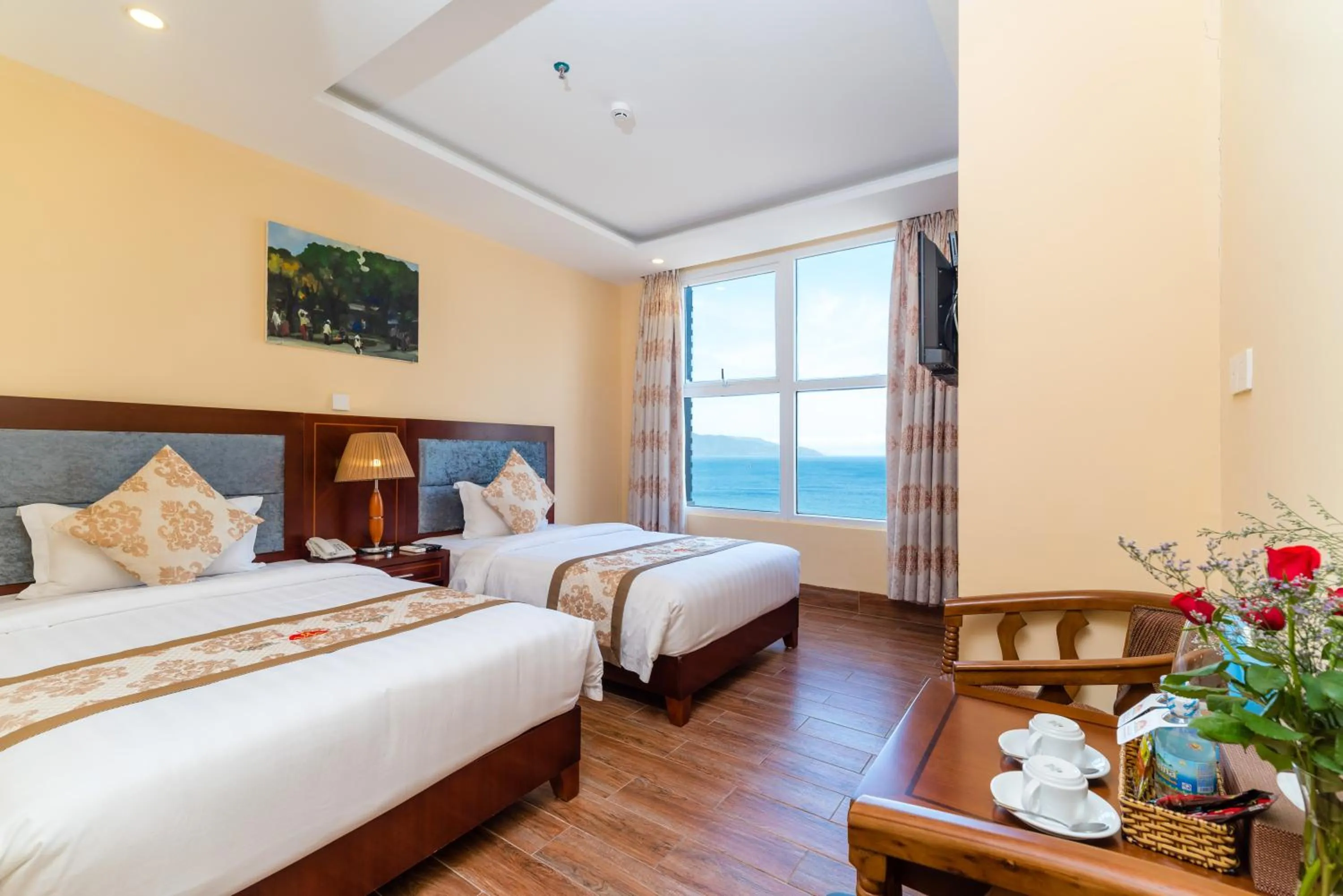 Photo of the whole room, Bed in Nhat Minh Hotel and Apartment