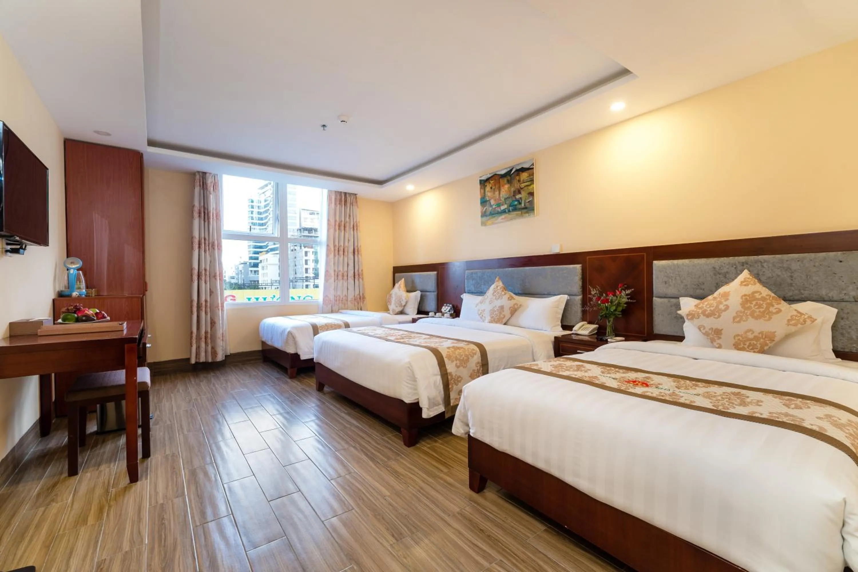 Photo of the whole room, Bed in Nhat Minh Hotel and Apartment