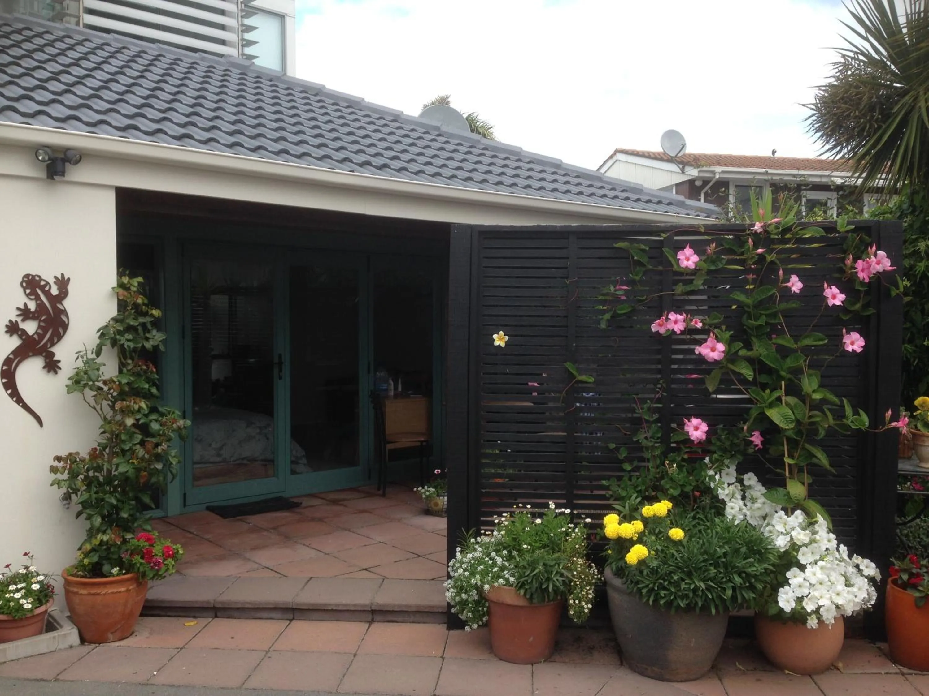 Garden in Cave Rock Guest House