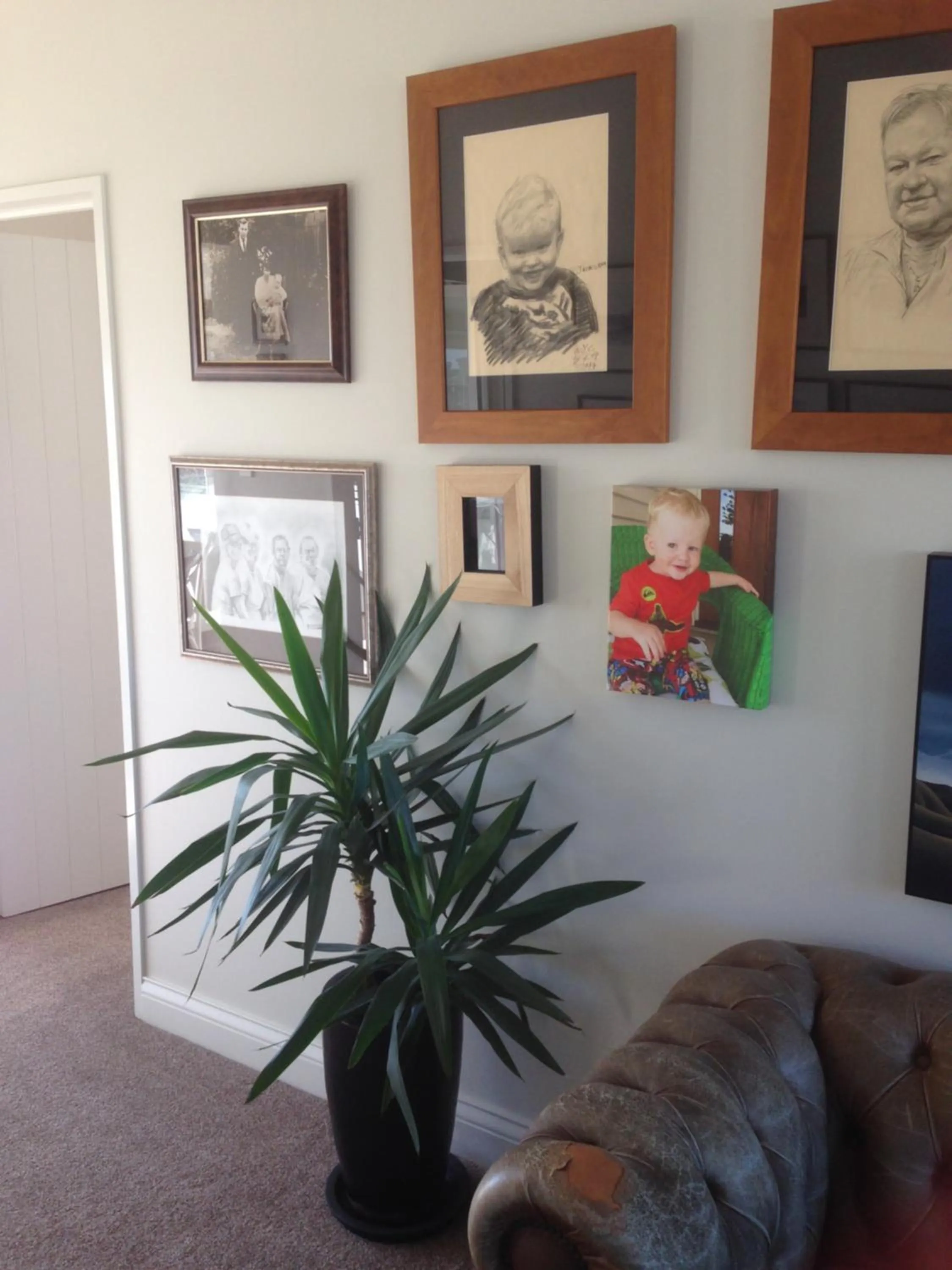 Decorative detail in Cave Rock Guest House