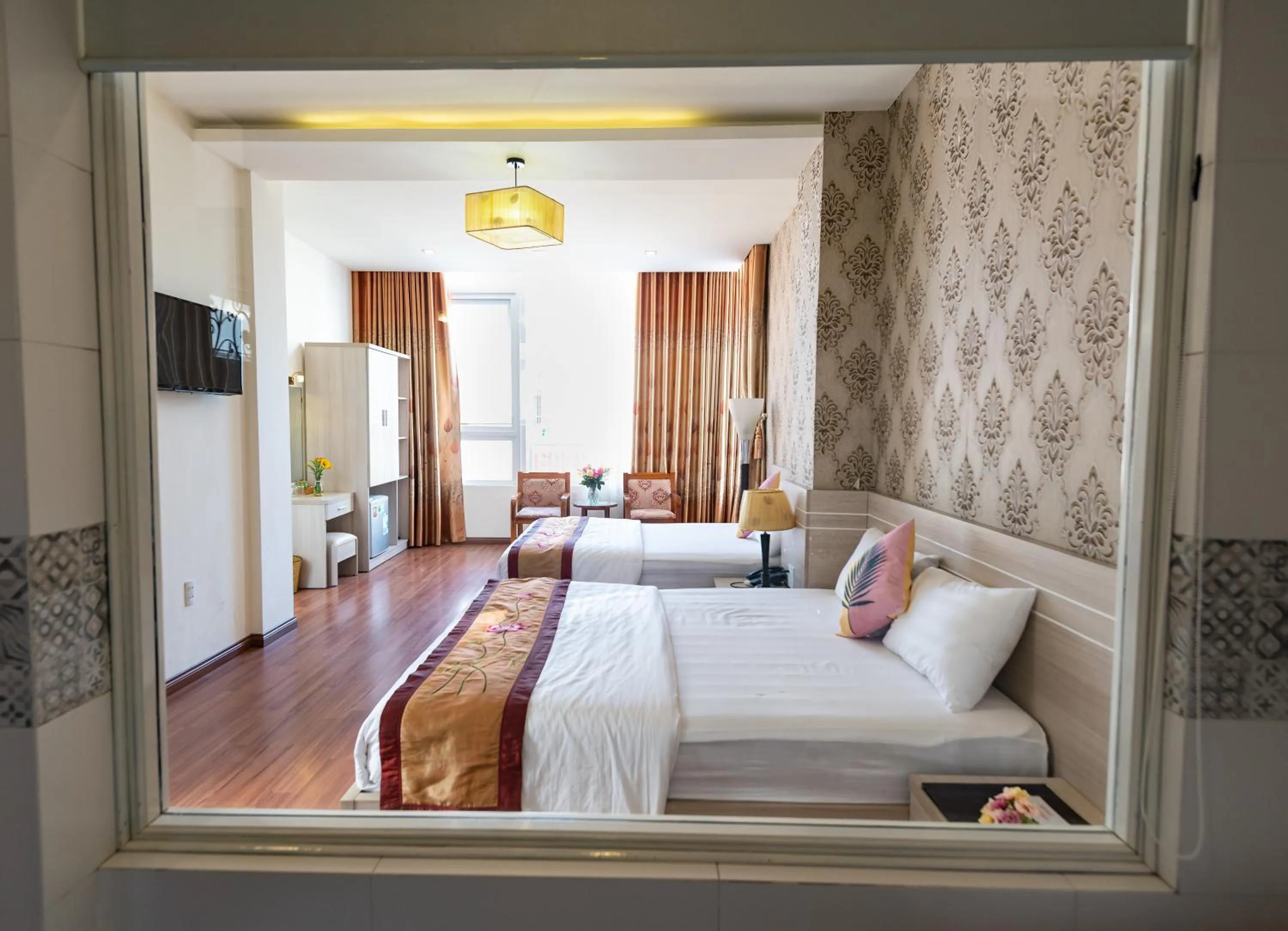 Bed in Flora Hotel Hue