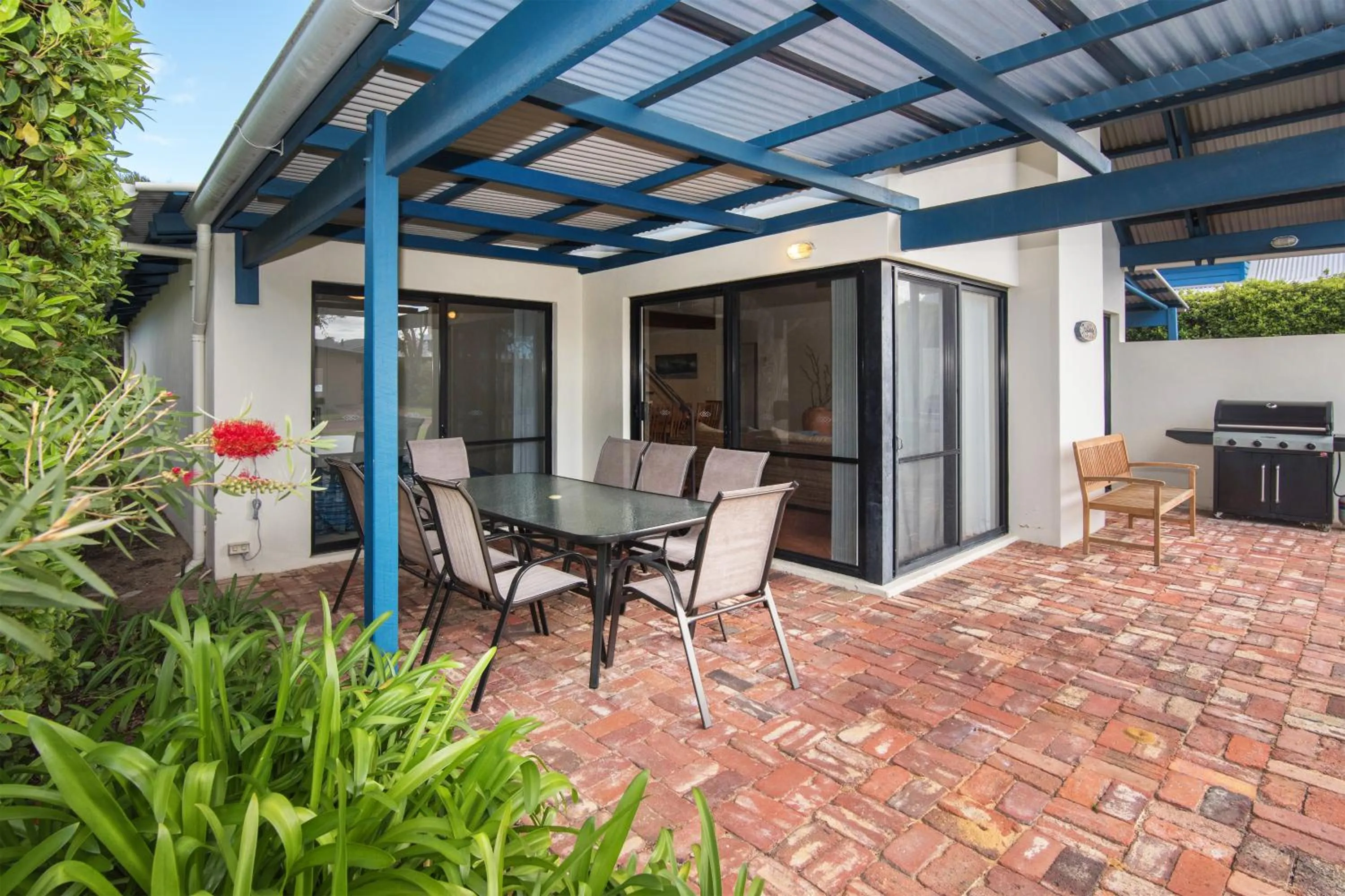 Patio in Dunsborough Beach Cottages