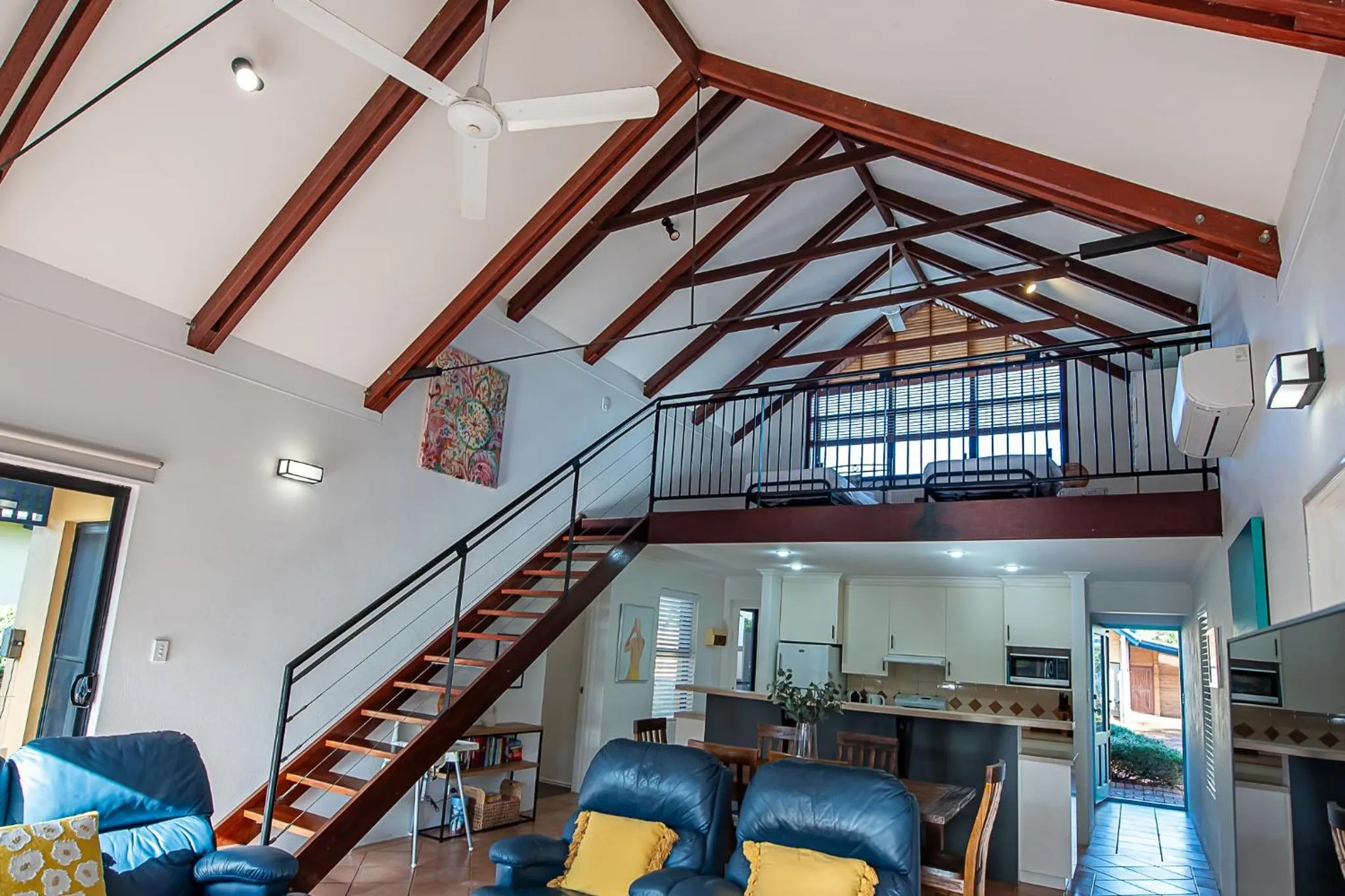 Living room in Dunsborough Beach Cottages