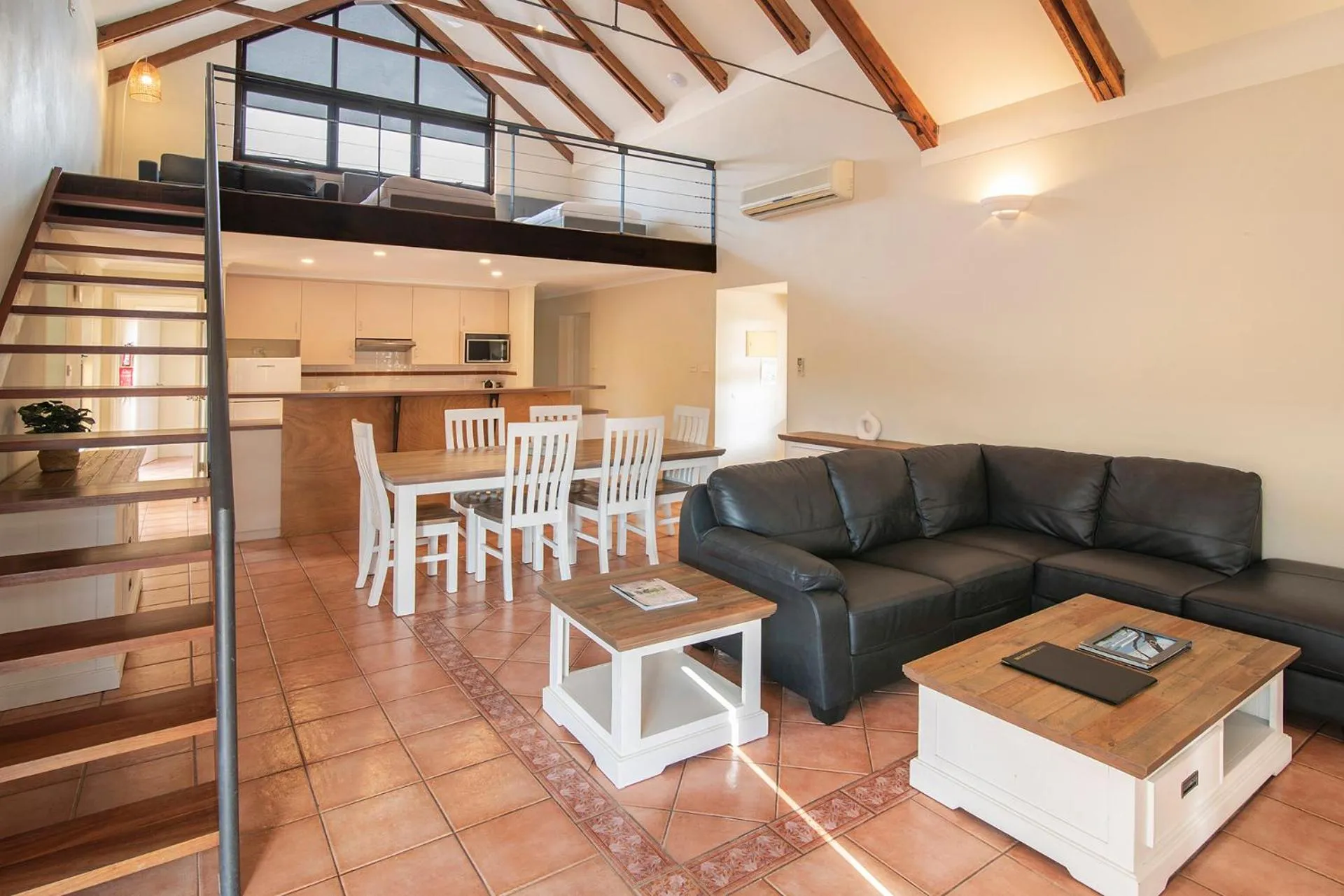 Living room in Dunsborough Beach Cottages