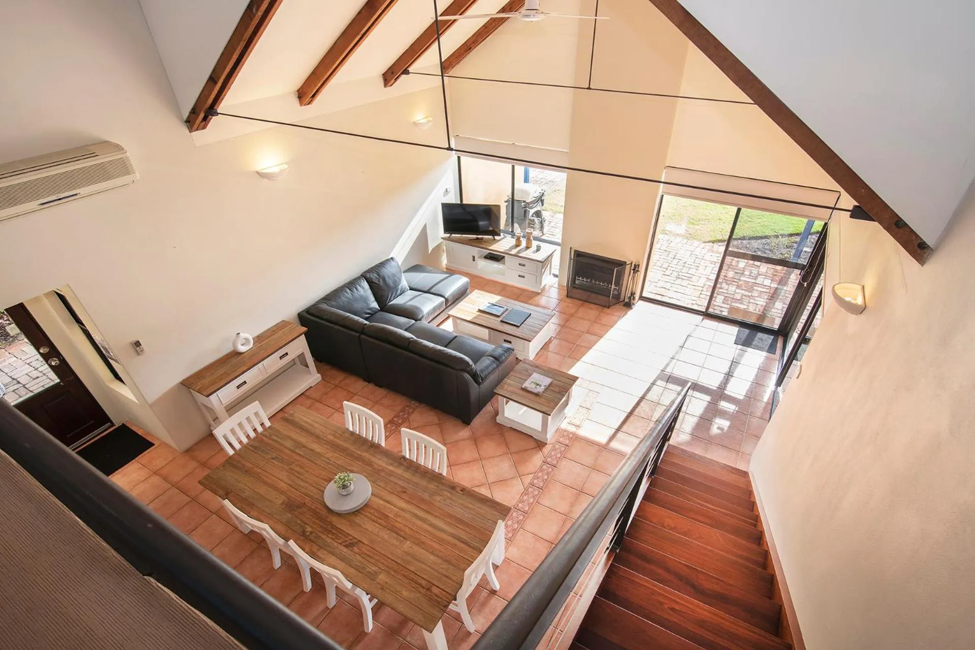 Living room in Dunsborough Beach Cottages