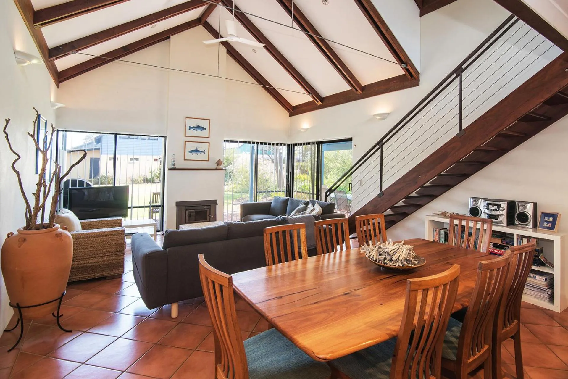 TV and multimedia in Dunsborough Beach Cottages