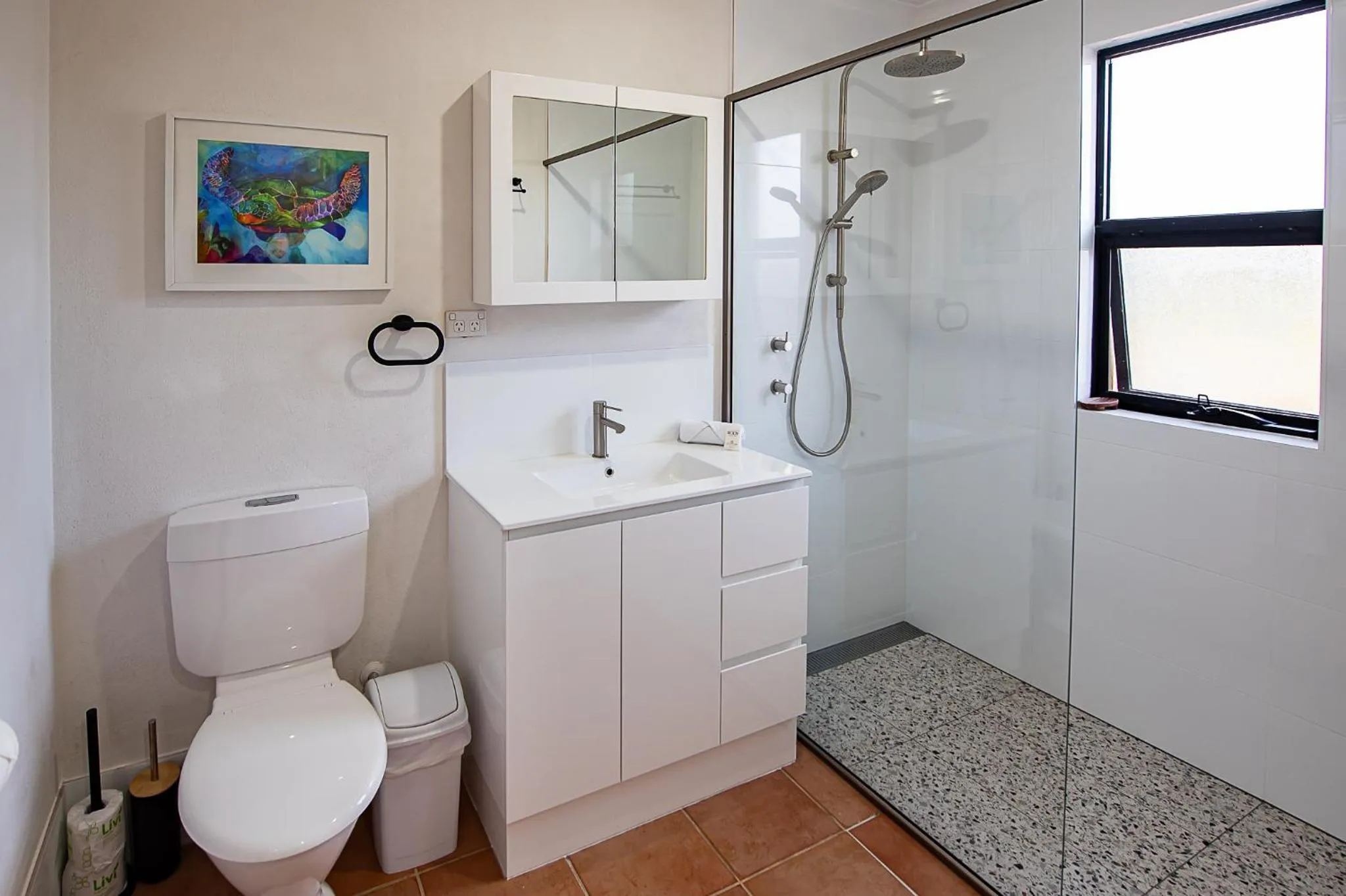 Bathroom in Dunsborough Beach Cottages