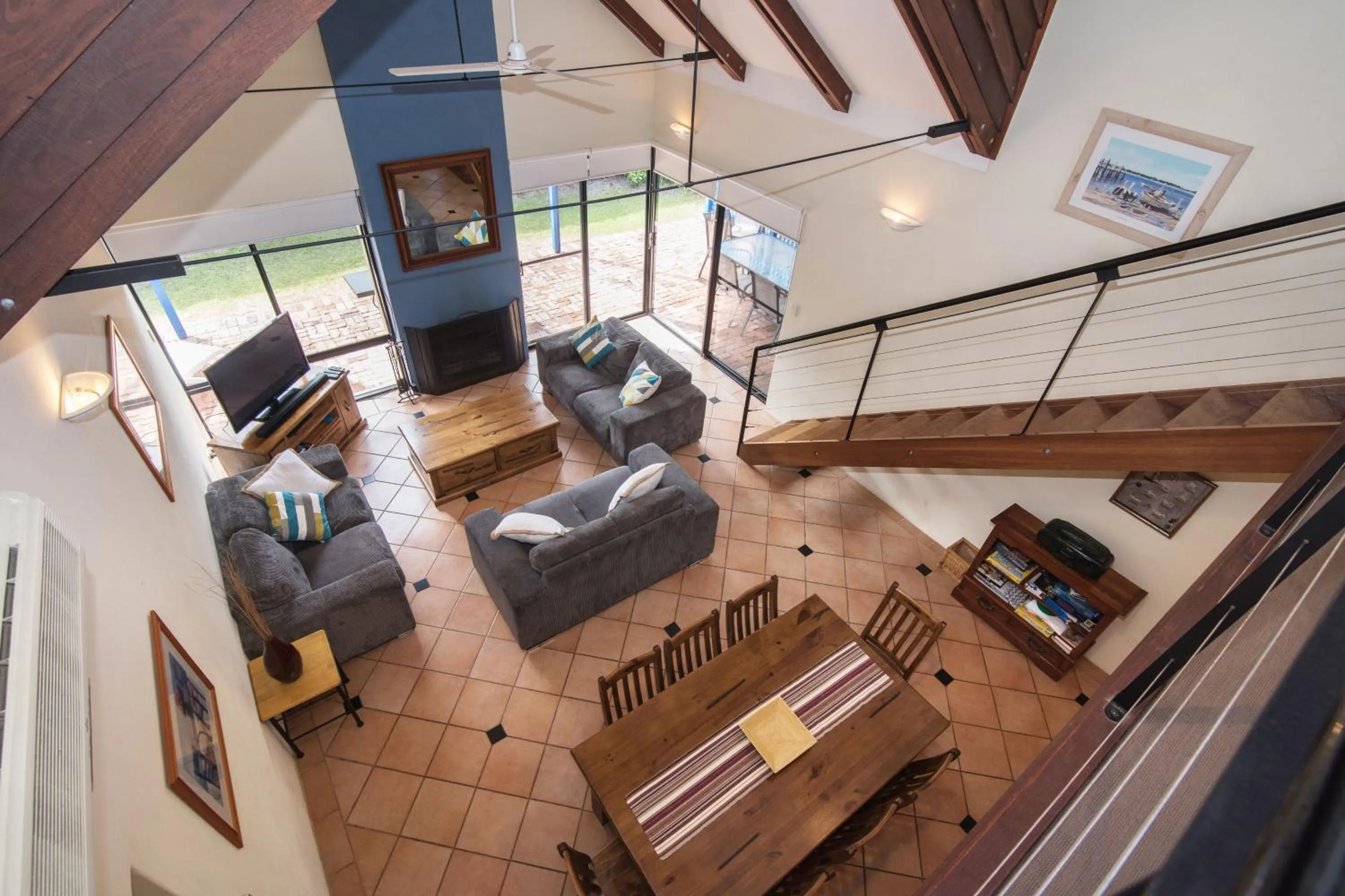 Living room in Dunsborough Beach Cottages