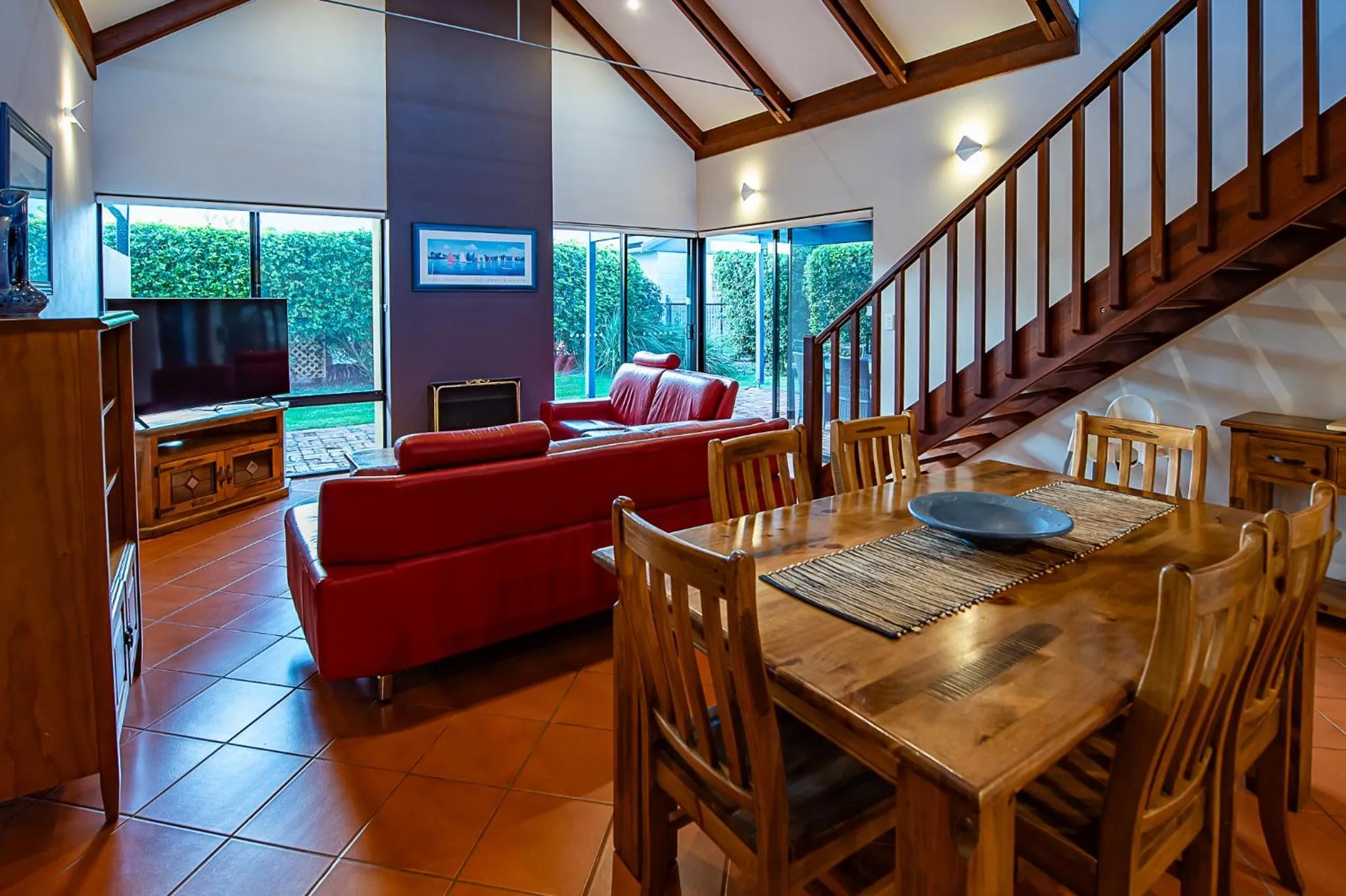Living room in Dunsborough Beach Cottages
