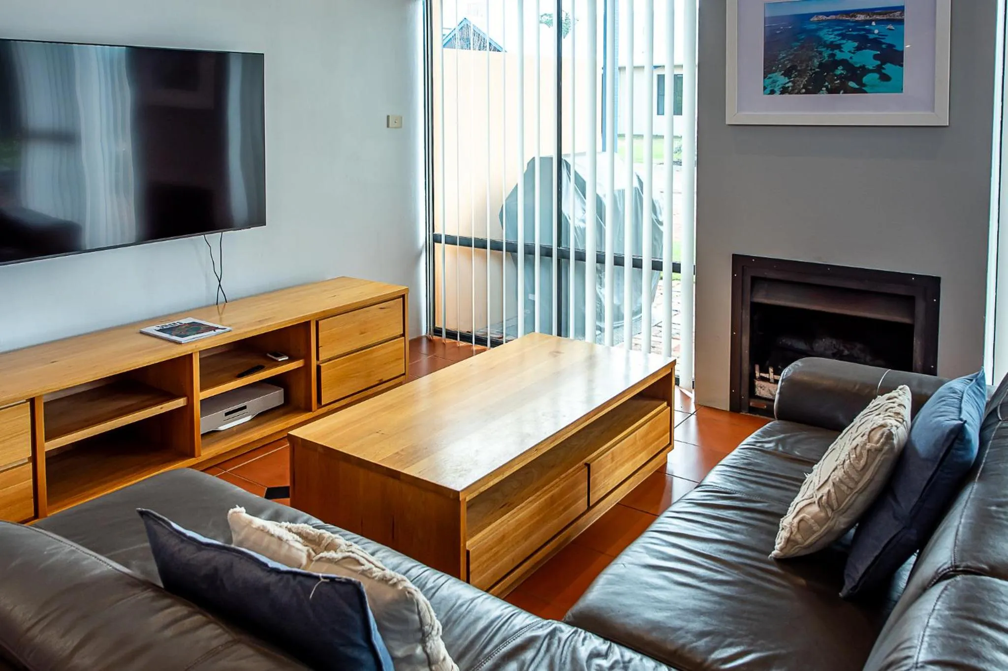 TV and multimedia in Dunsborough Beach Cottages