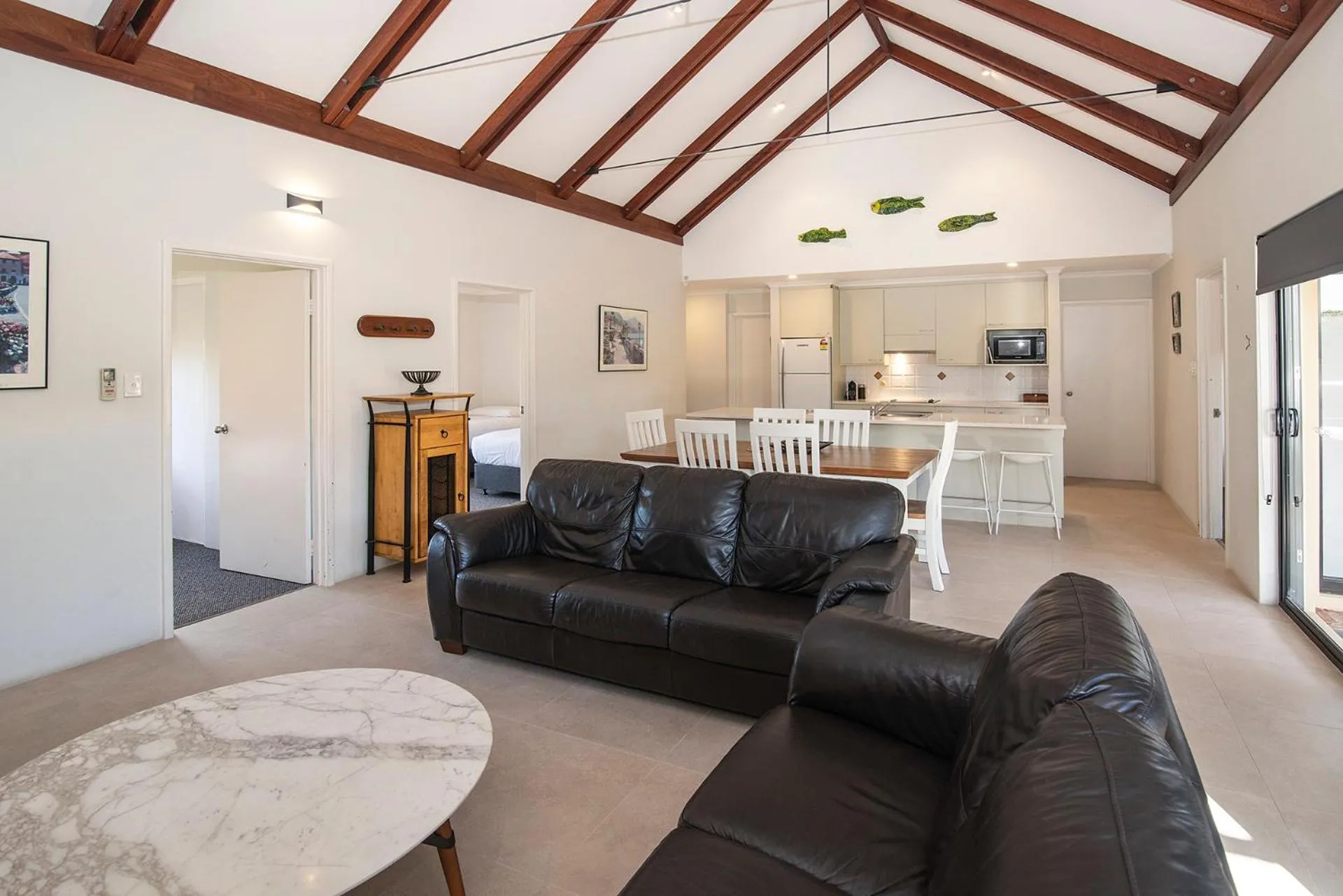 TV and multimedia in Dunsborough Beach Cottages