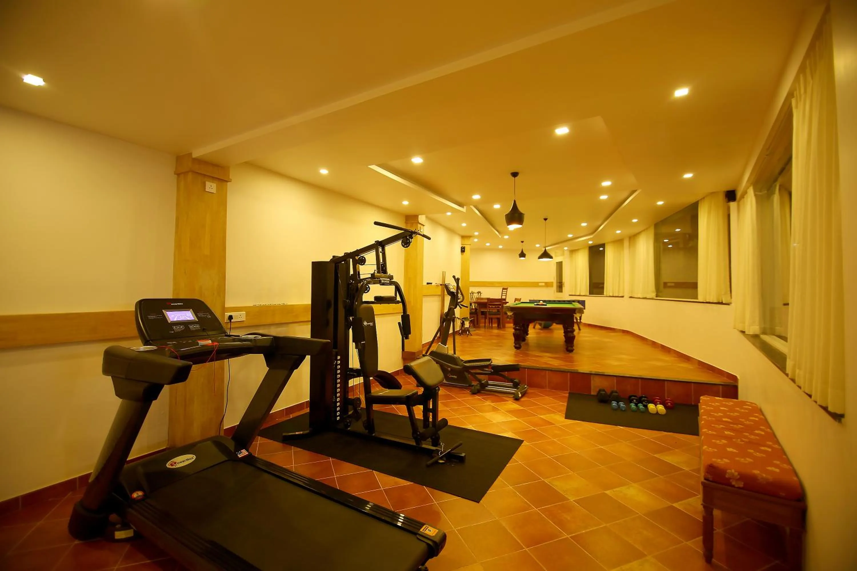 Fitness centre/facilities in Mount Xanadu Resorts